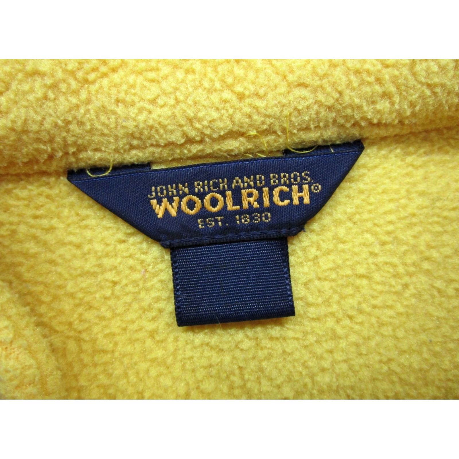 Vintage VINTAGE Woolrich Vest Ladies Yellow Polartec Fleece Zip Short Sleeveless 90s Sz L Womens Size L / US 10 / IT 46 - 2 Thumbnail