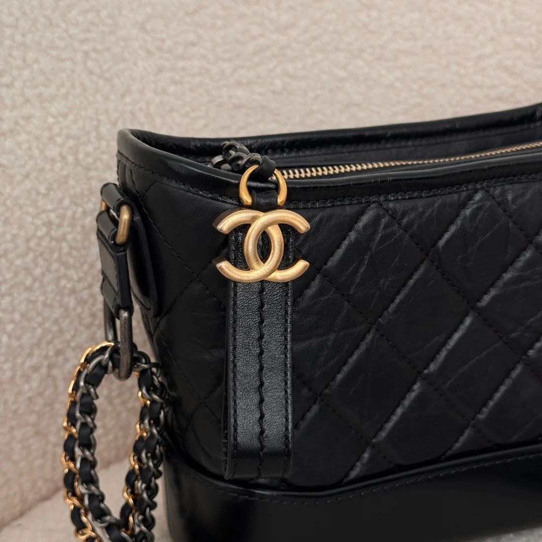 Chanel os11x0126 Size: OS / Gabrielle Small Hobo Bag In Black Size ONE SIZE - 3 Thumbnail