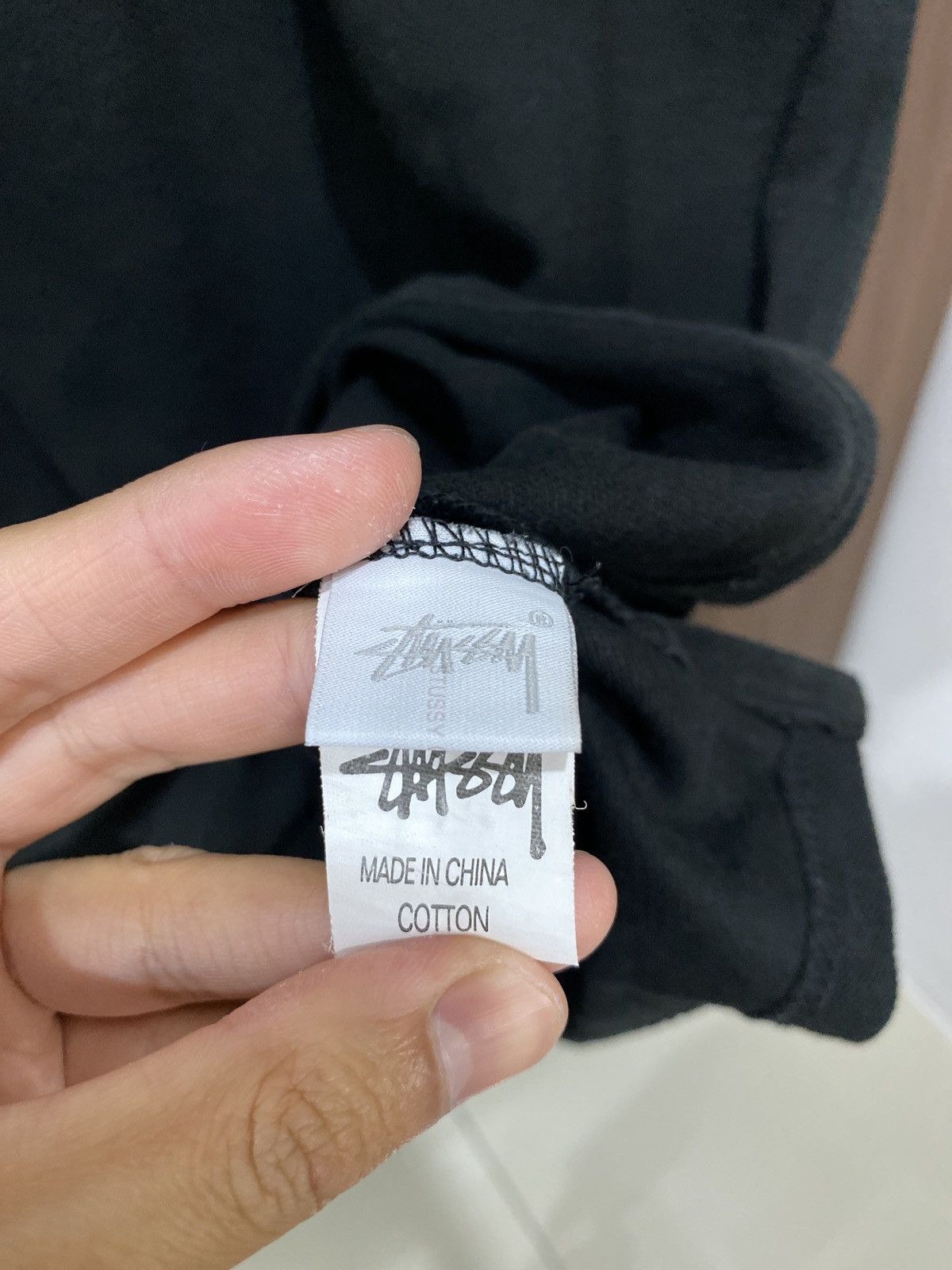 Stussy Stüssy Dark/Black Contrast Collar Polo Shirt l Size US S / EU 44-46 / 1 - 6 Thumbnail
