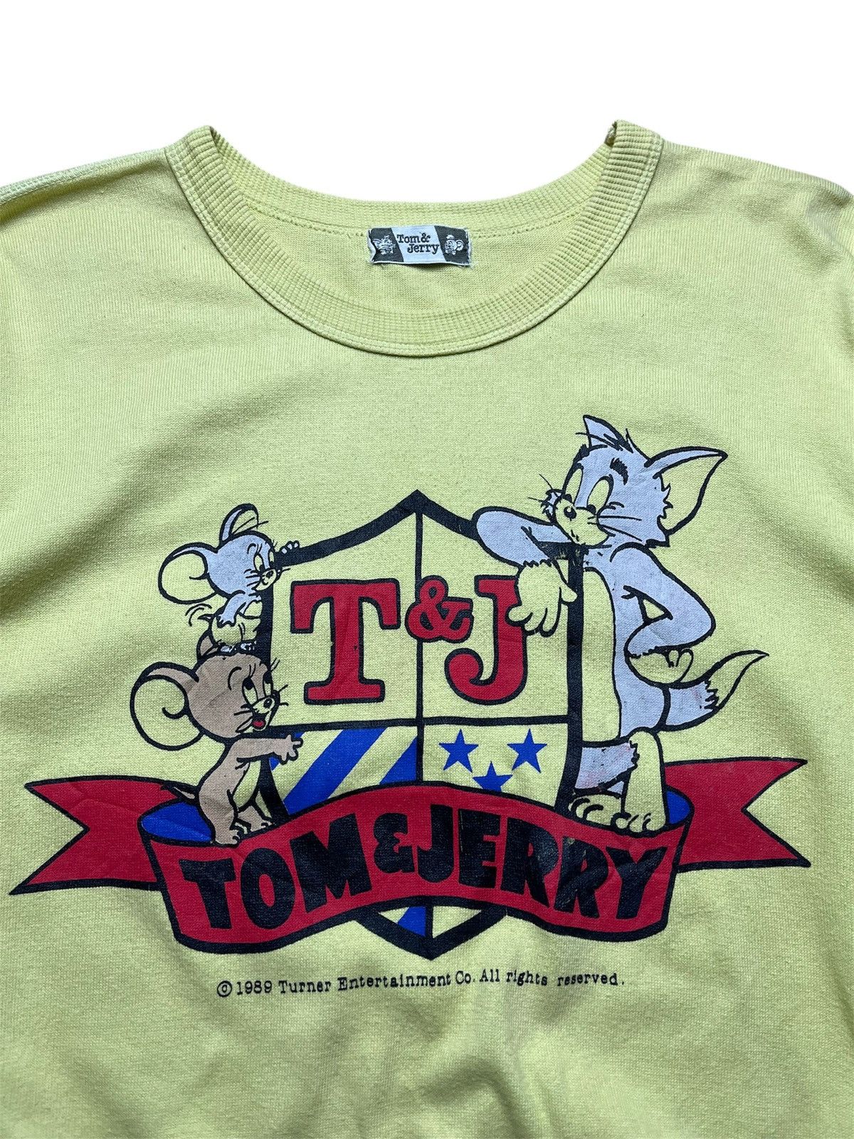 Cartoon Network Vintage 1989 Tom & jerry sweatshirt promo cartoon Size US M / EU 48-50 / 2 - 3 Thumbnail