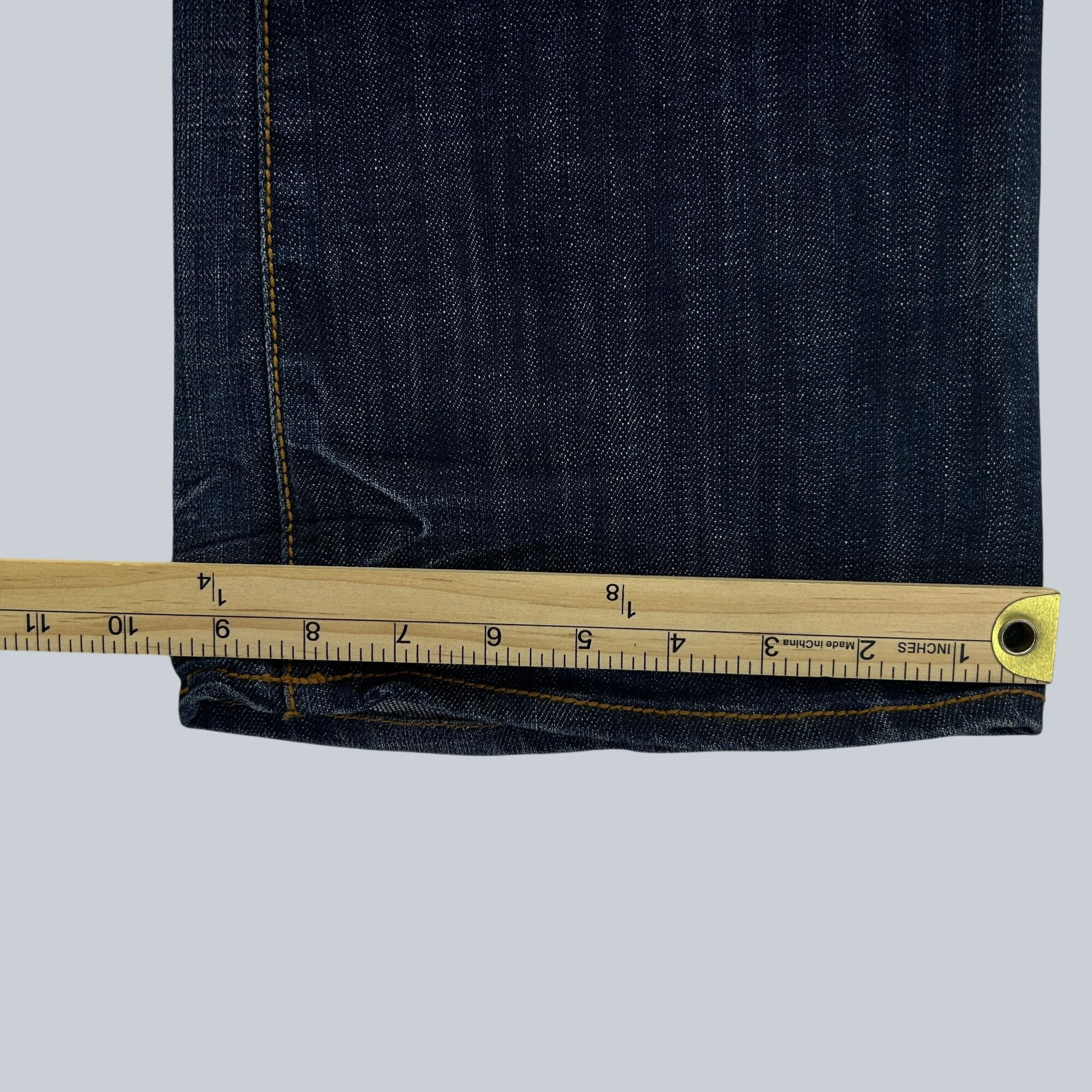 Guess Guess Premium Y2K Vintage Womens Flared Blue Denim Jeans 31 Size 31" - 8 Thumbnail