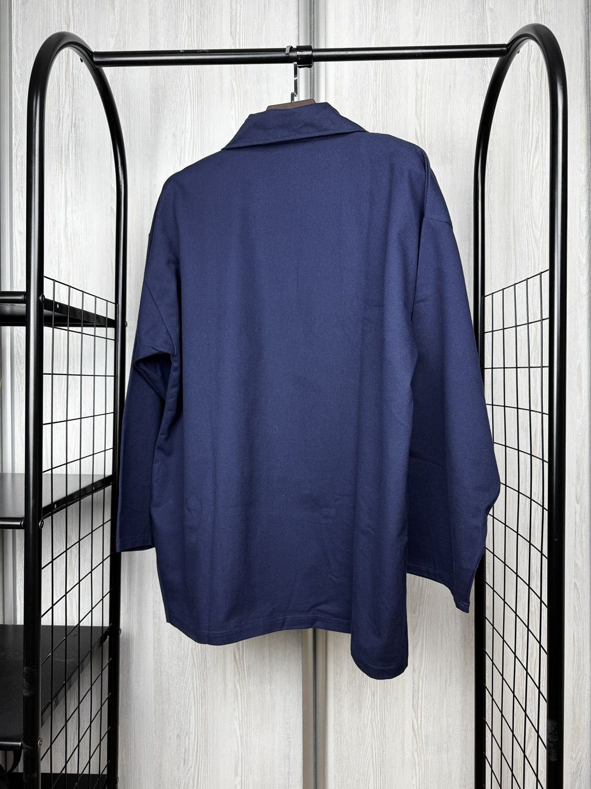 Other Vintage 70s 80s Kinsale Smocks Pullover Twill Fisherman Blue Size US L / EU 52-54 / 3 - 8 Thumbnail