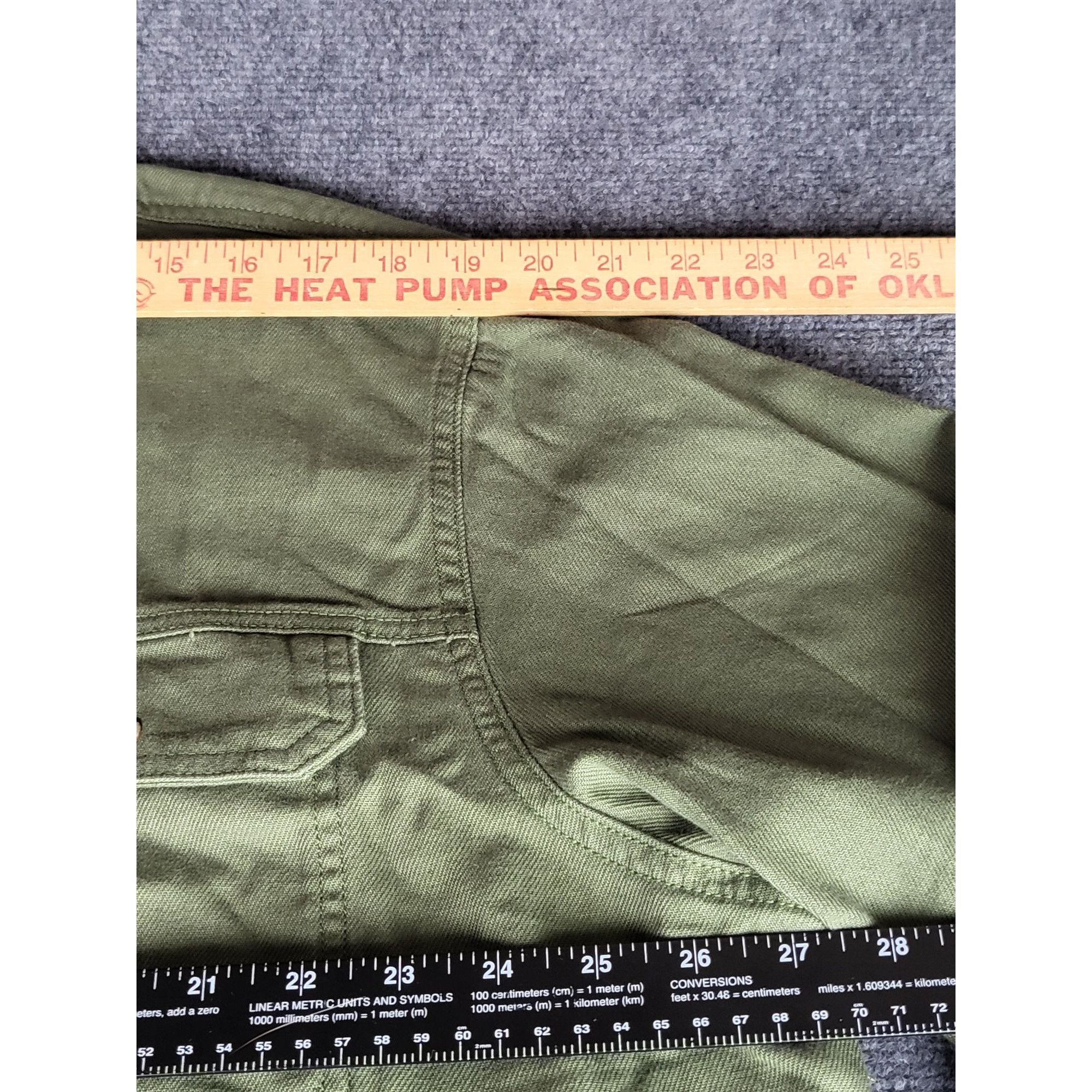 Lucky Brand Lucky Brand Button Down Jacket Men Sz XXL Army Green Heavy C Size US XXL / EU 58 / 5 - 4 Thumbnail