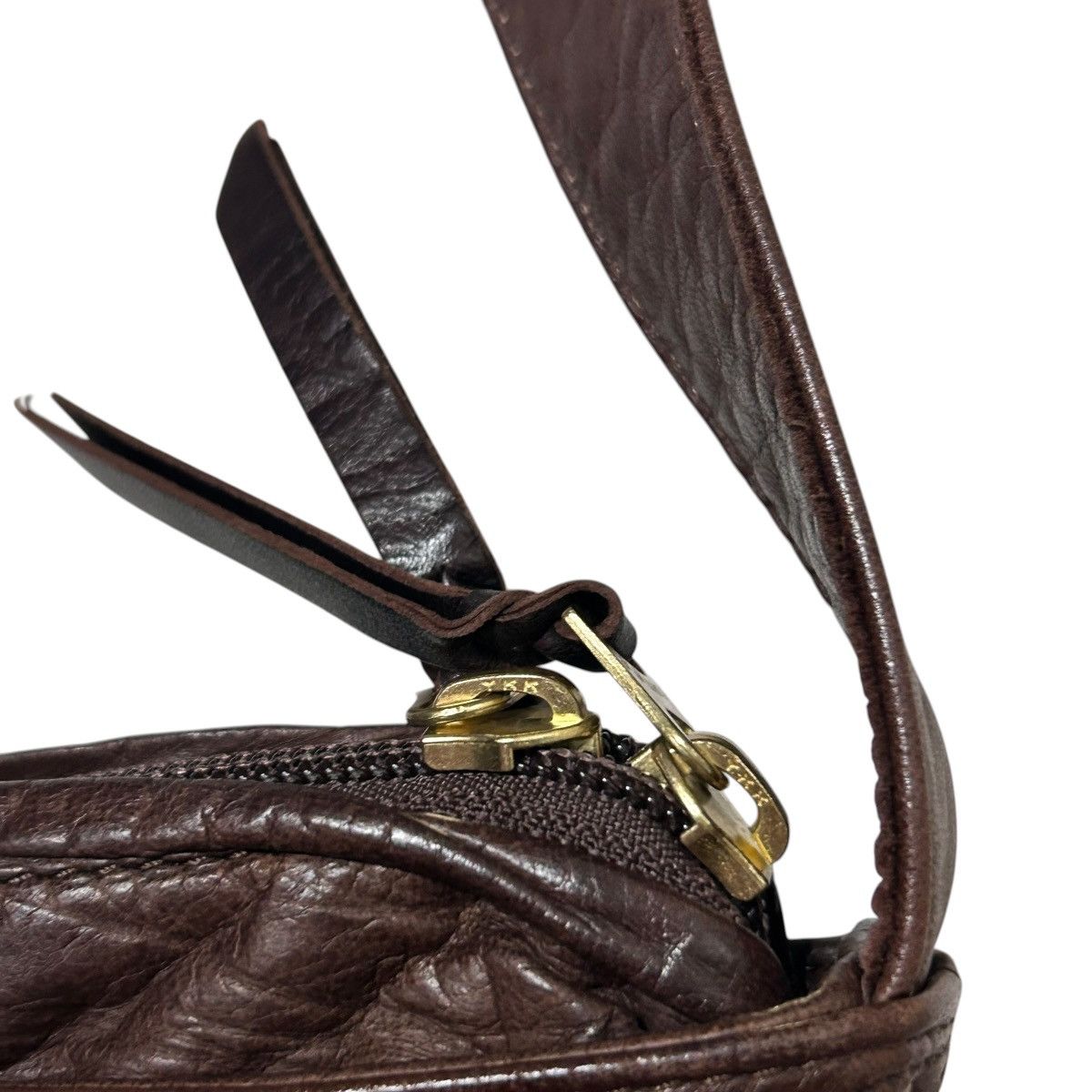 Porter 752 00s Porter Yoshida leather shoulder bag unisex brown Size ONE SIZE - 4 Thumbnail