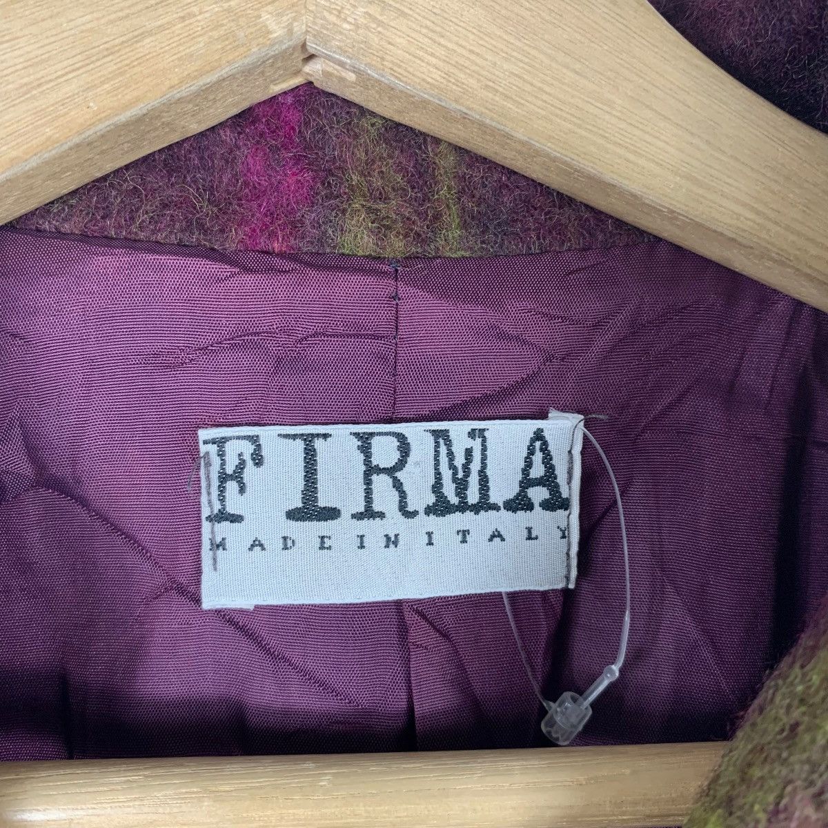 Vintage Vintage FIRMA Italian Designer Made In Italy Coat Jacket Size S / US 4 / IT 40 - 7 Thumbnail