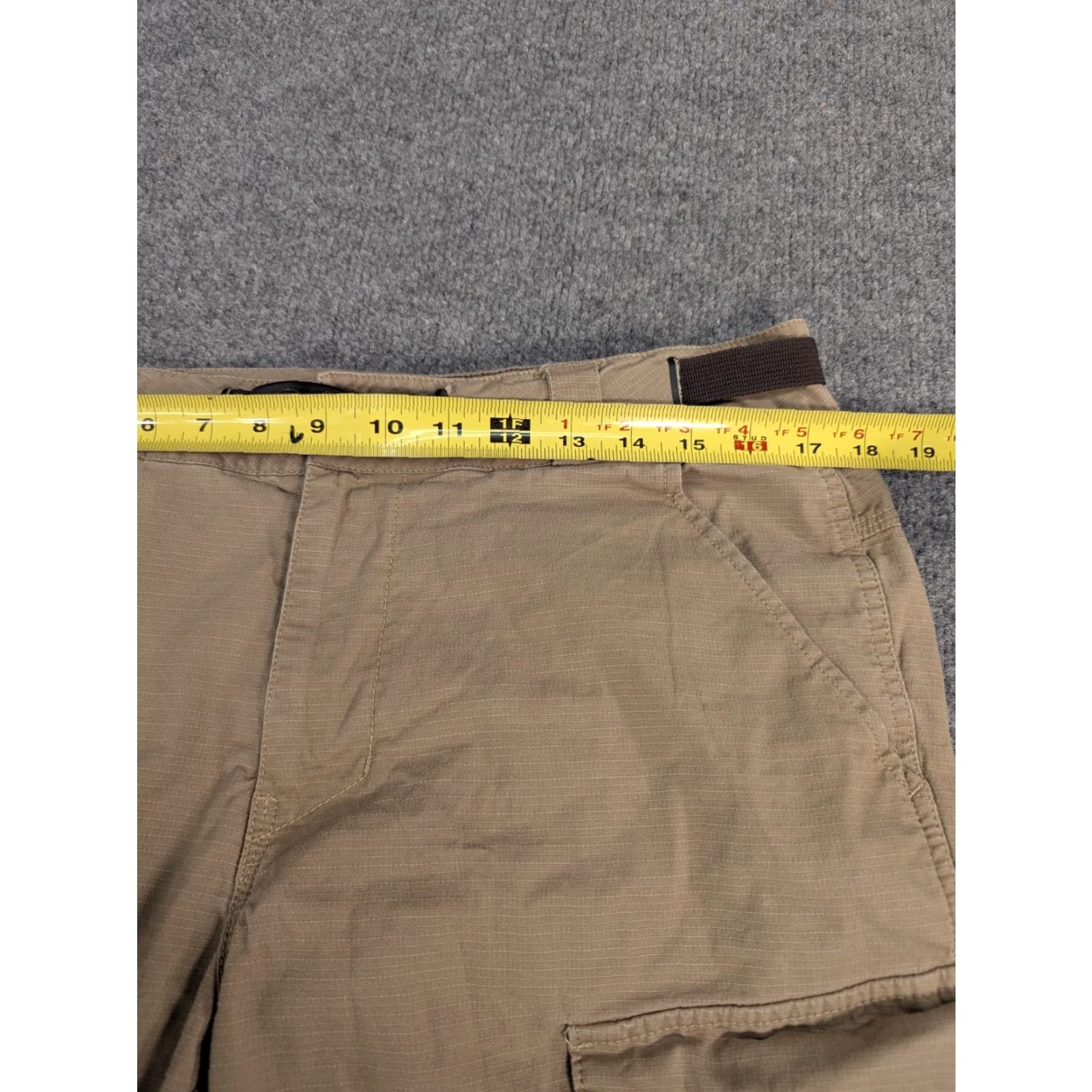 Roark Roark Pants Mens 32 Campover Ripstop Cargo Belted Outdoor Hiking Brown Slim Straight Size US 32 / EU 48 - 7 Thumbnail