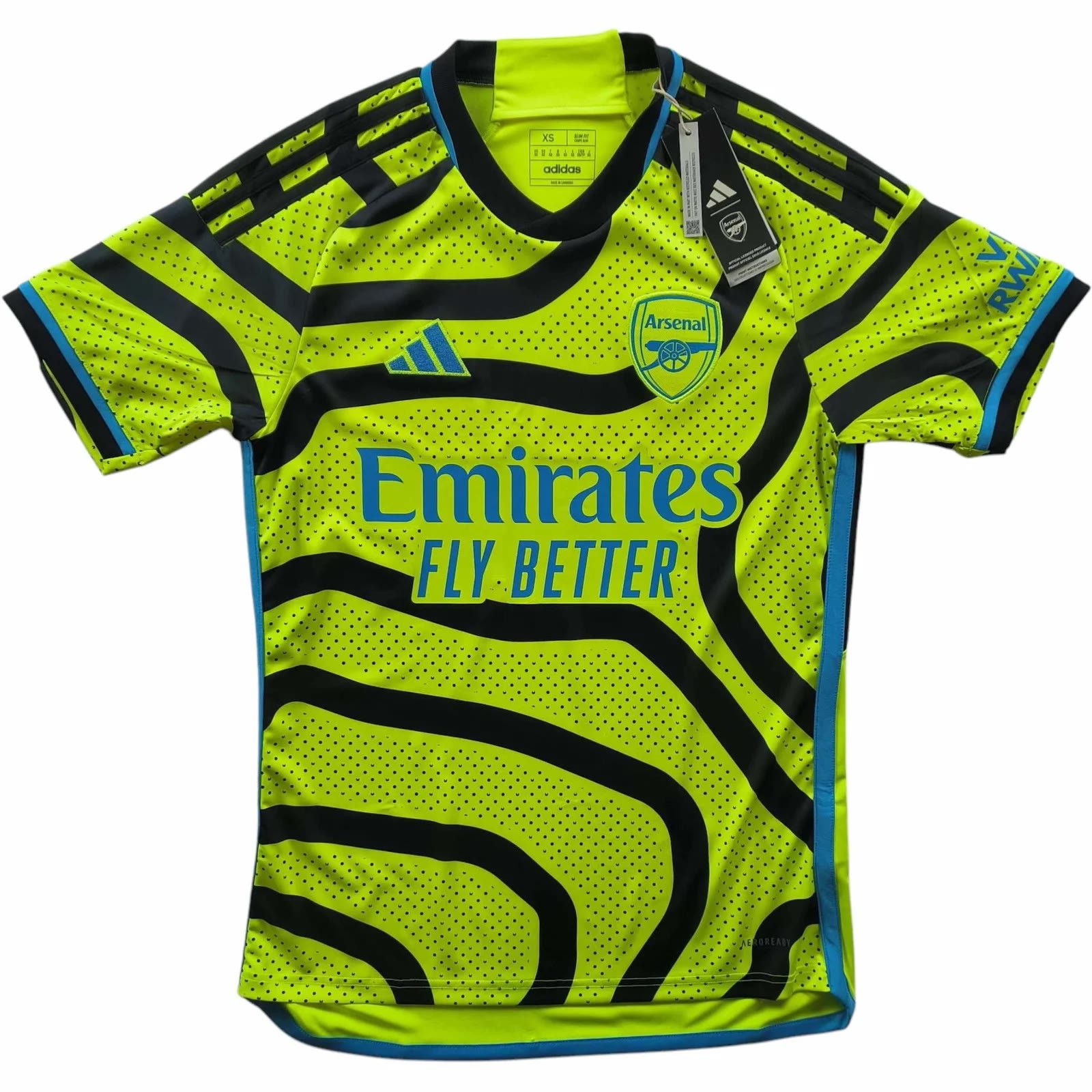 Adidas NEW Arsenal 2023-24 Adidas away football jersey size XS Size US XS / EU 42 / 0 - 1 Thumbnail