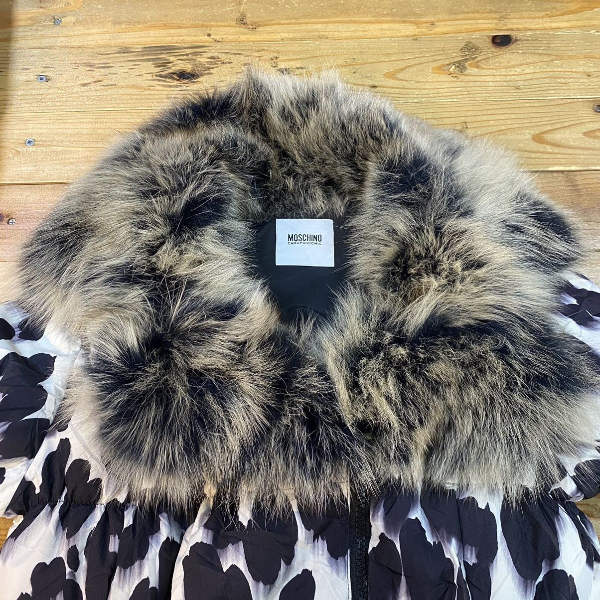 MOSCHINO - Coat Jacket Fur Cheap & Chic