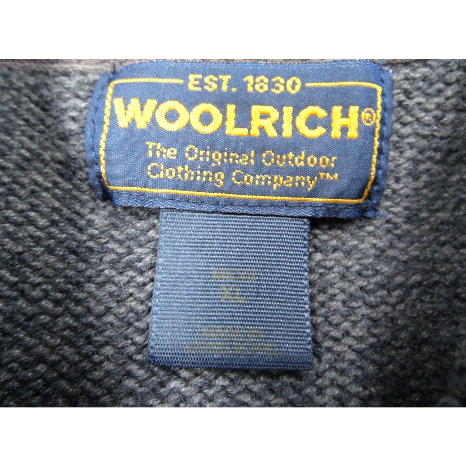 Vintage VINTAGE Woolrich Deer Embroidered Pullover Sweater Mens XL Gray Crew Neck Size US XL / EU 56 / 4 - 4 Thumbnail
