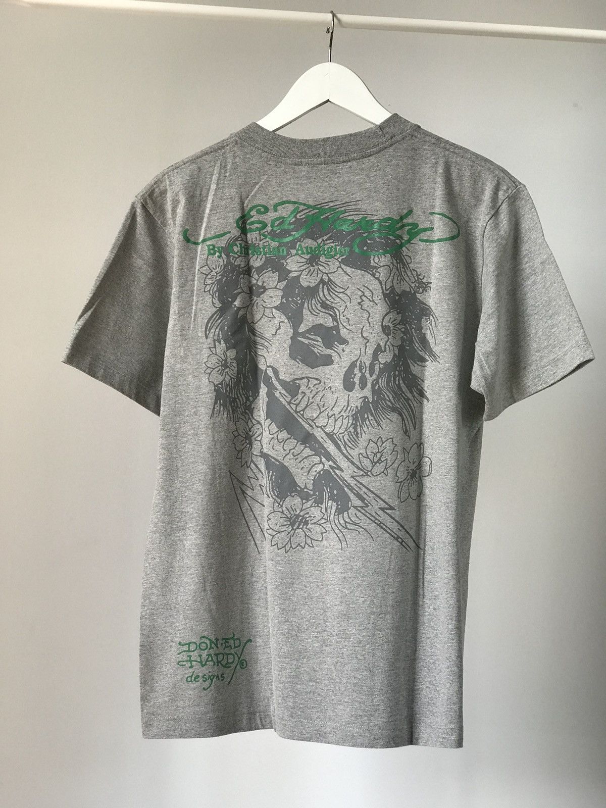 Ed Hardy × Japanese Brand × Vintage Y2K Ed Hardy Japanese Streetwear Style Graphic Print shirt Size US L / EU 52-54 / 3 - 2 Thumbnail