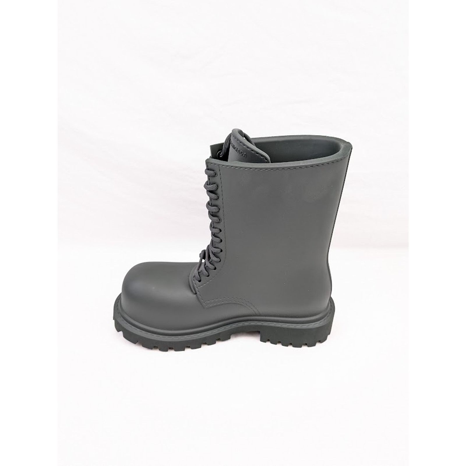 Balenciaga o1rshd1 Q:2 / Full Steroid Boots in Dark Khaki Size US 11 / EU 44 - 10 Thumbnail