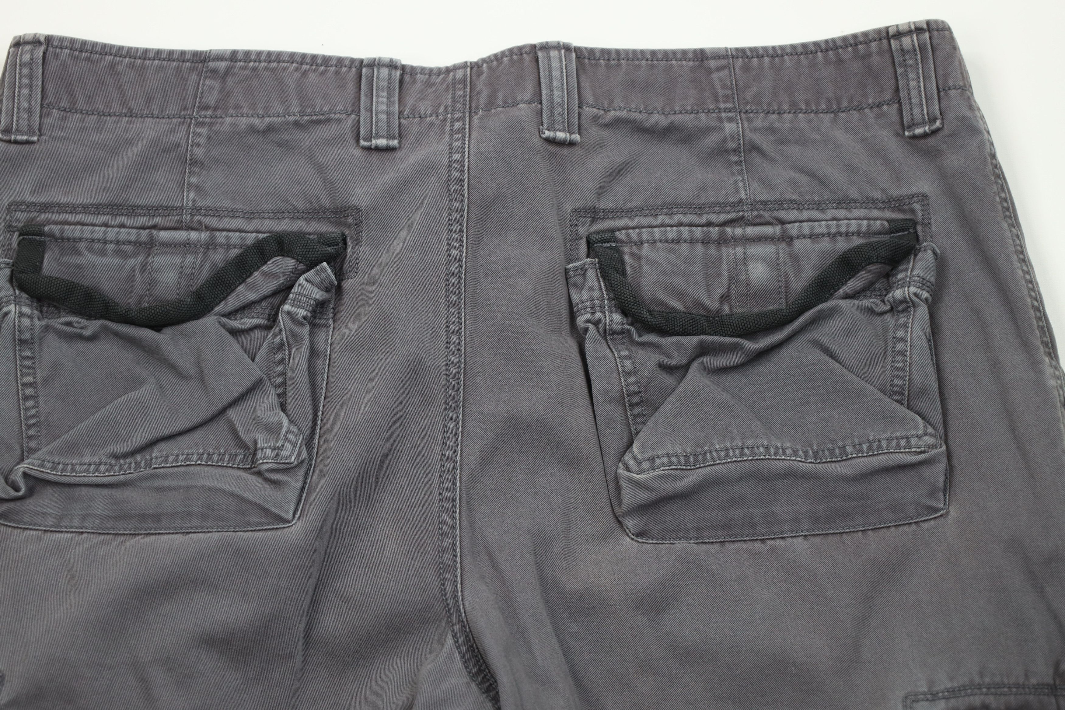 Vintage Vintage Y2K Streetwear Heavyweight Wide Leg Cargo Pants Gray Size US 42 / EU 58 - 12 Thumbnail