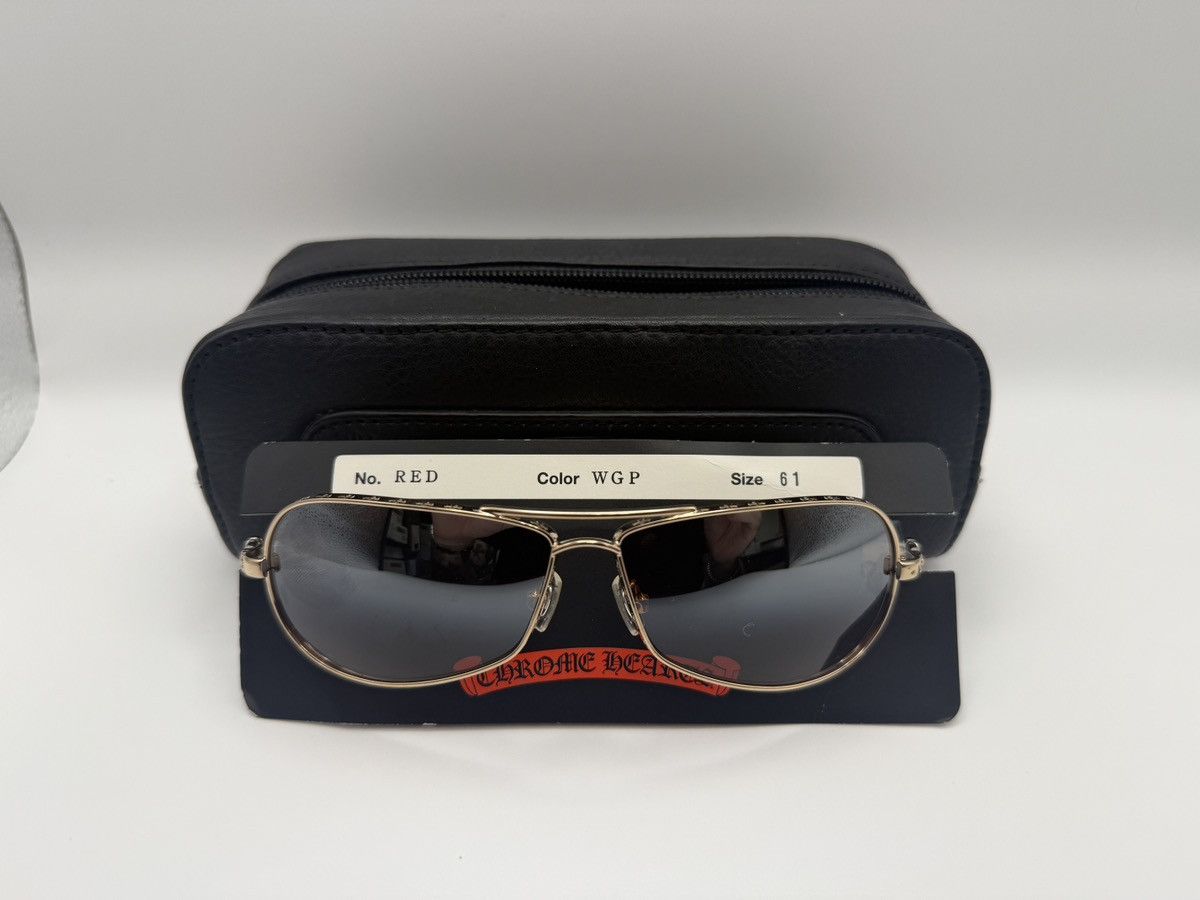 Chrome Hearts Chrome Hearts Reds Sunglasses BRAND NEW VINTAGE Size ONE SIZE - 2 Thumbnail