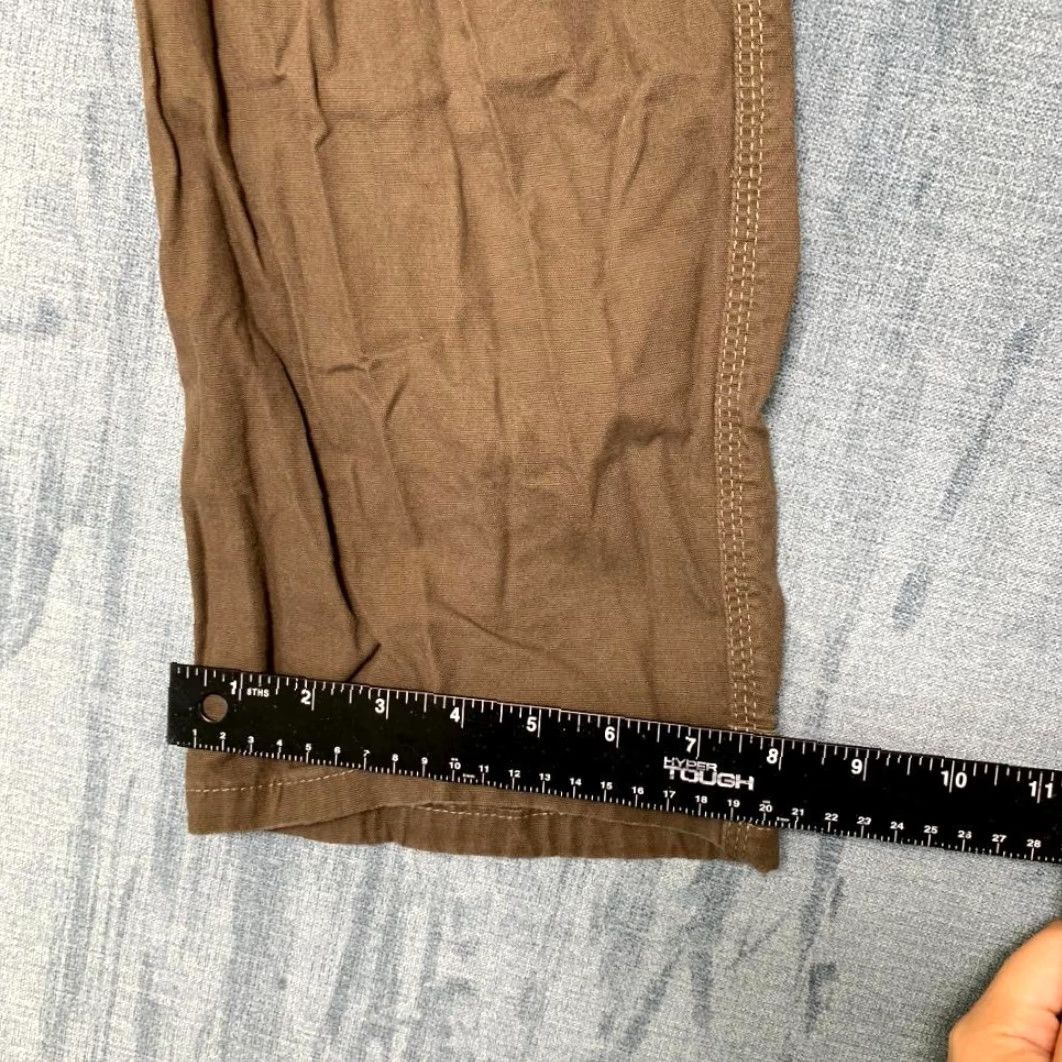 Banana Republic Wrangler All Terrain X Gear Hiking Pants Mens 38x30 Coffee Brown Cotton Stretch Size US 28 / EU 44 - 5 Thumbnail