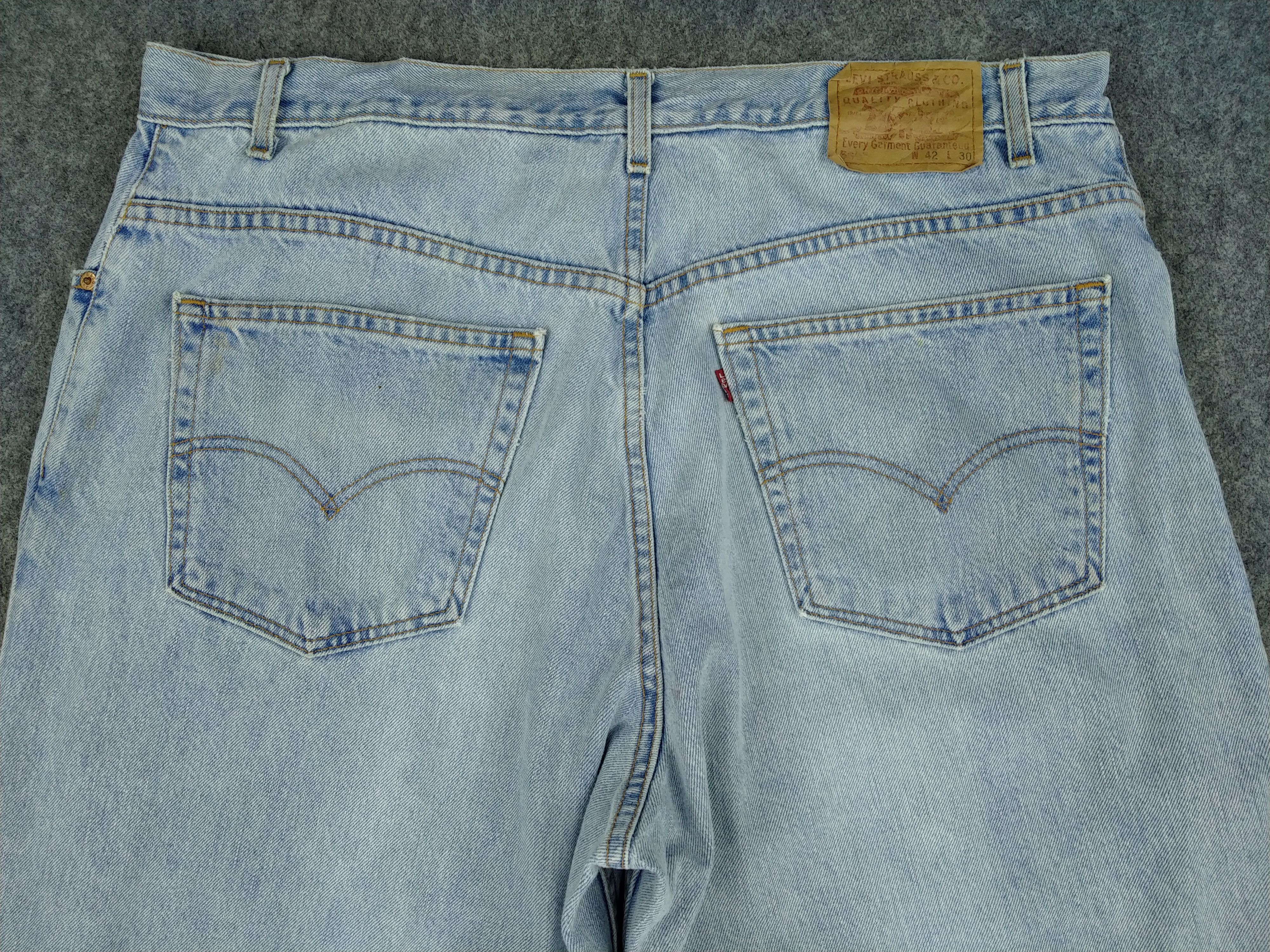 Japanese Brand Light Wash Vintage Levi's 560 Jeans 40x29.5 Denim -JN1032 Size US 40 / EU 56 - 4 Thumbnail