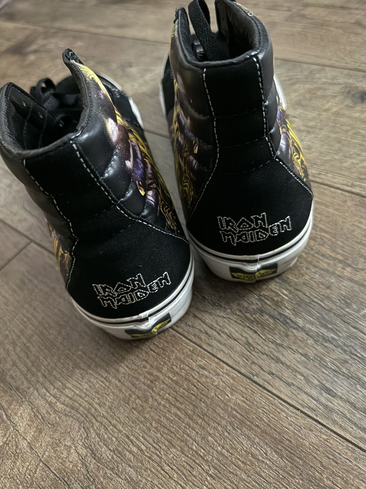Metallica × Vans Iron Maiden Sk8-hi Black Size US 11 / EU 44 - 5 Thumbnail