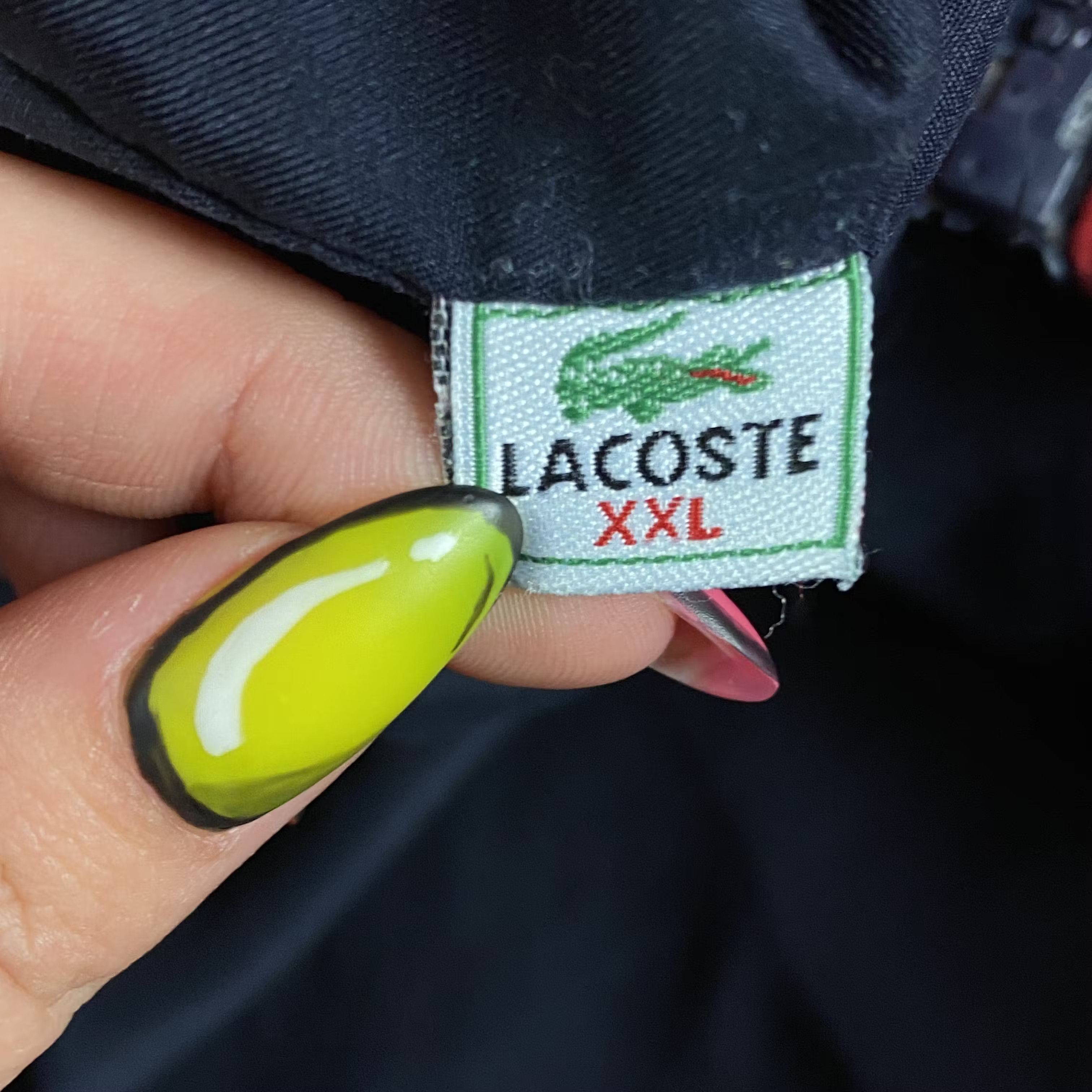 Lacoste × Vintage Mens Vintage Reversible Bomber Jacket Lacoste Size XXL 2XL Size US XXL / EU 58 / 5 - 5 Thumbnail