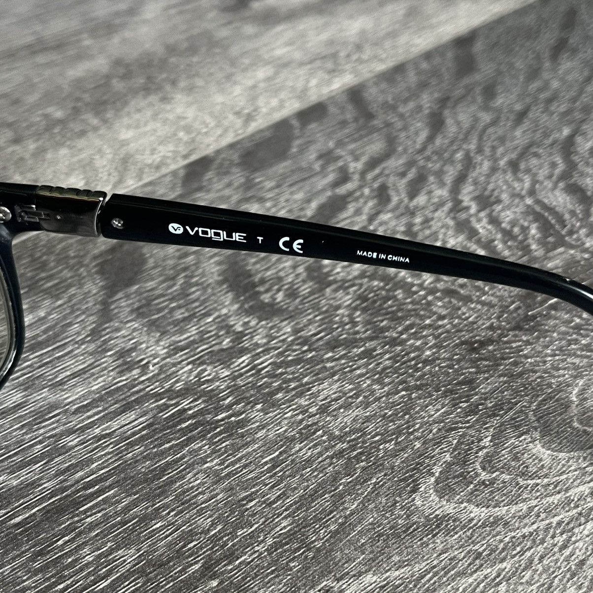 Vogue Vintage Vogue VO 2765-B W44 53□16 Black Square Eyeglasses Size ONE SIZE - 7 Thumbnail
