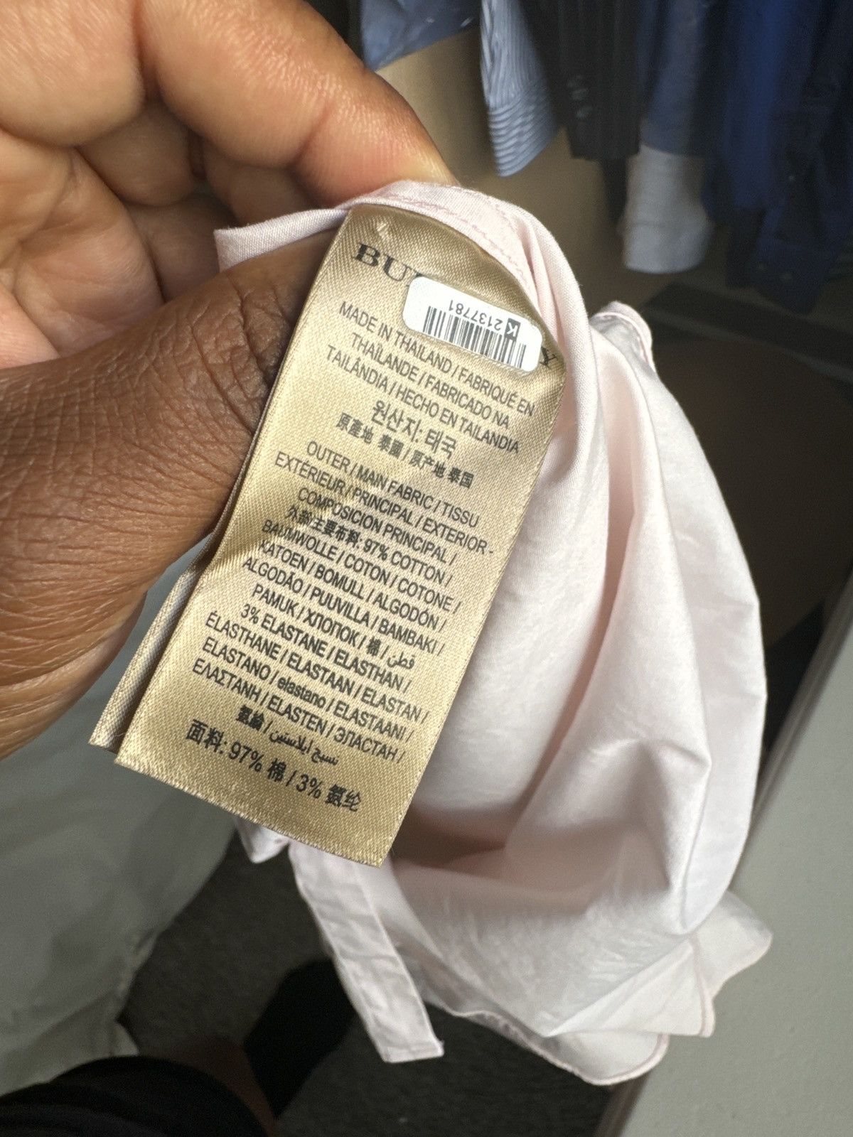 Burberry Classic Burberry Button Down Size US L / EU 52-54 / 3 - 11 Thumbnail
