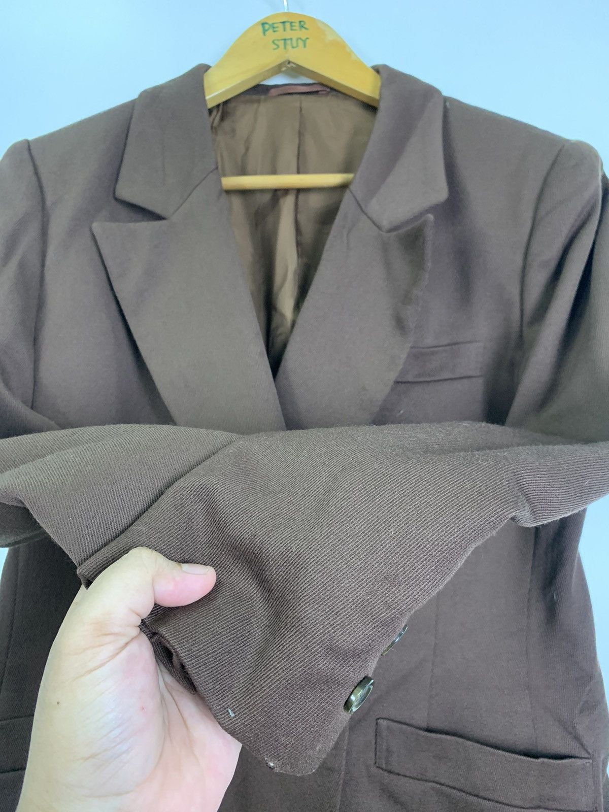 Burberry × Designer × Vintage Burberry Brown Jackets Size US M / EU 48-50 / 2 - 9 Thumbnail