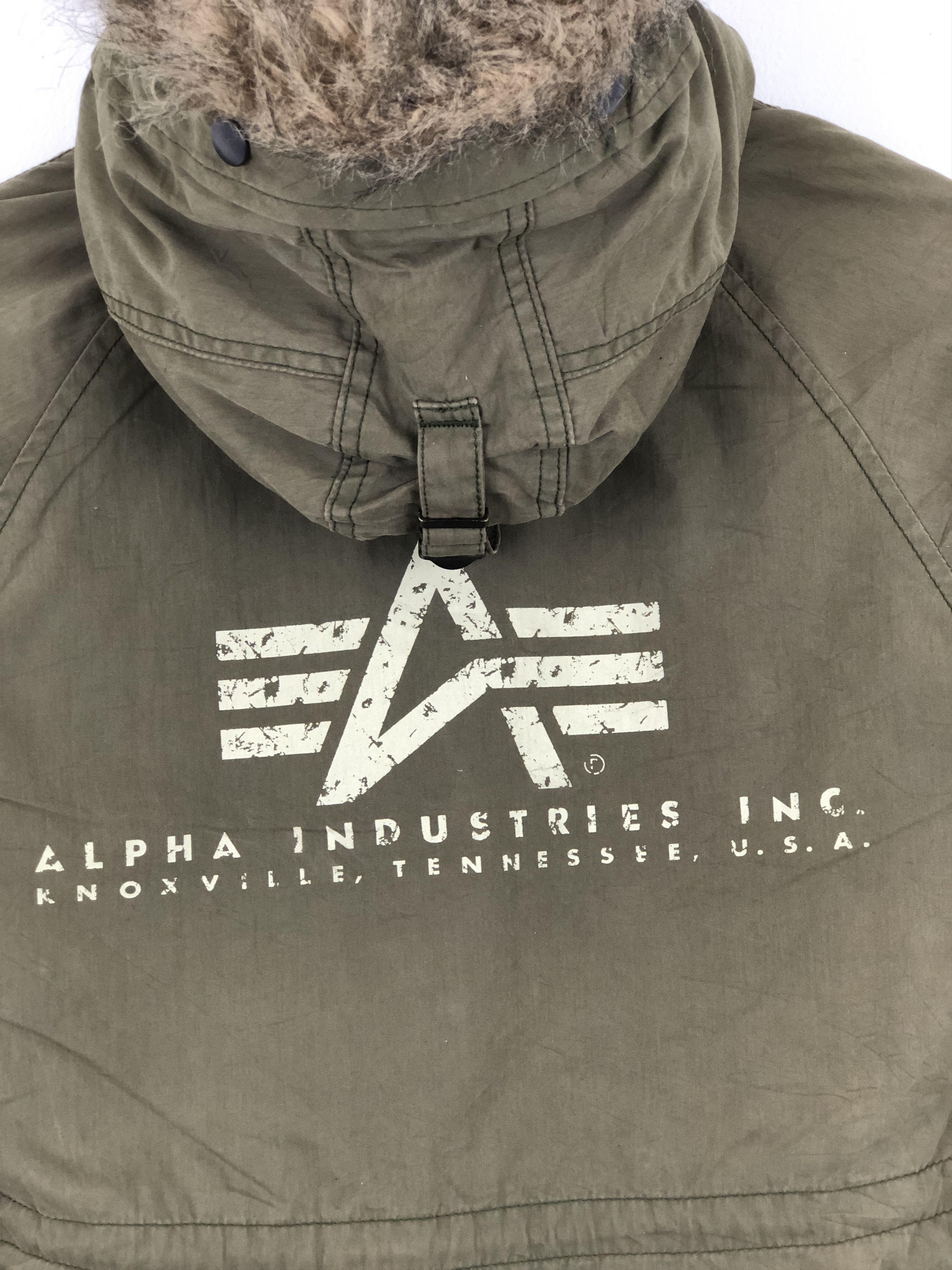 Alpha Industries Vintage Alpha Industries Zipper Ups Sherpa Jacket JA0025 Size US XXS / EU 40 - 7 Thumbnail