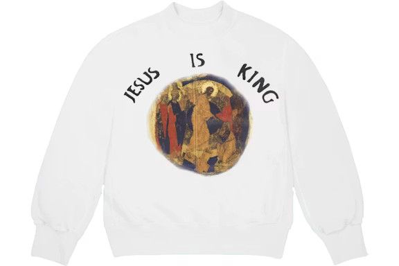 Kanye West RARE KANYE WEST JESUS IS KING CREW NECK Size US L / EU 52-54 / 3 - 1 Thumbnail