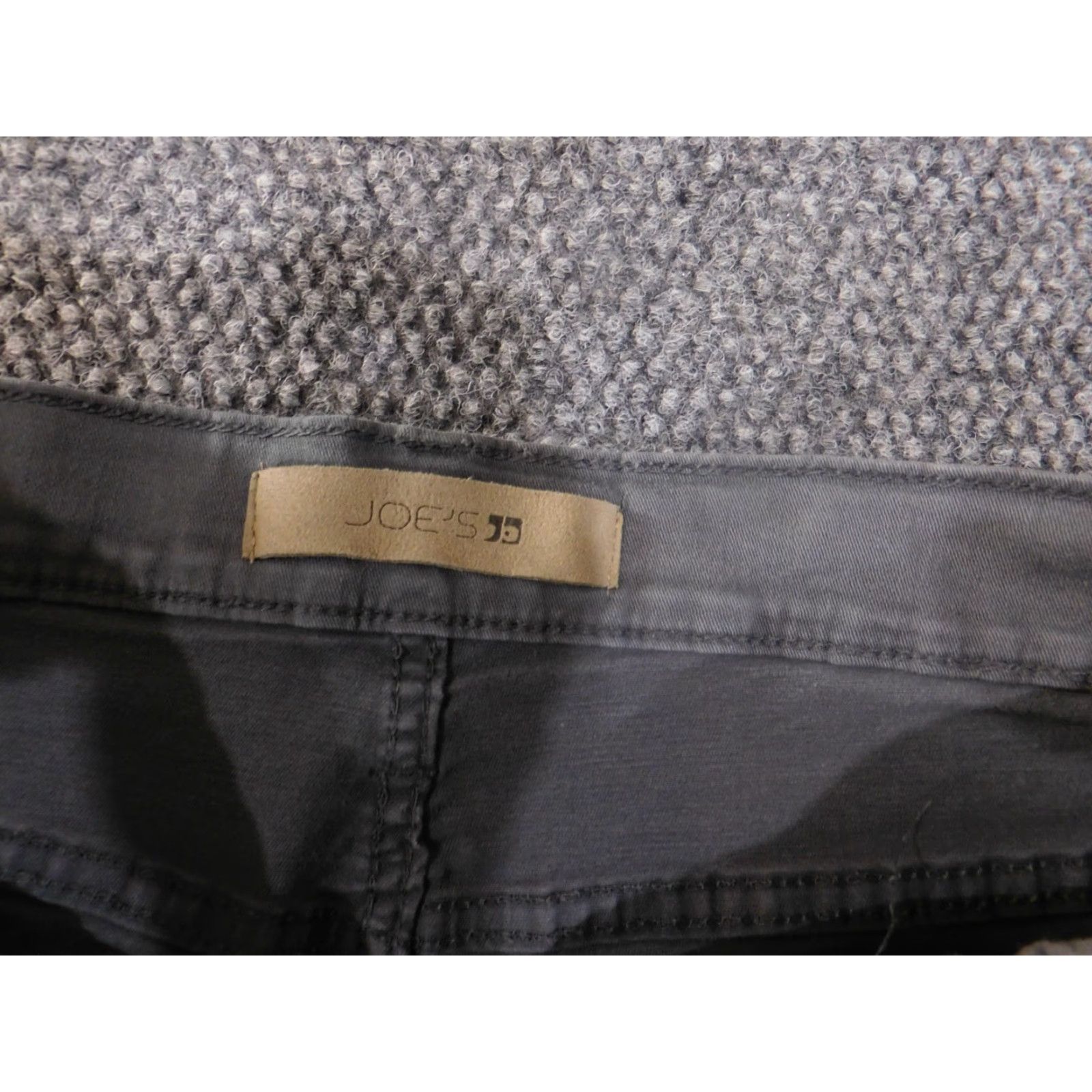Denime Joes Jeans Mens Gray Straight Leg Stretch Denim Pants 32 Regular Comfortable Classic Casual Jeans Size US 32 / EU 48 - 4 Thumbnail