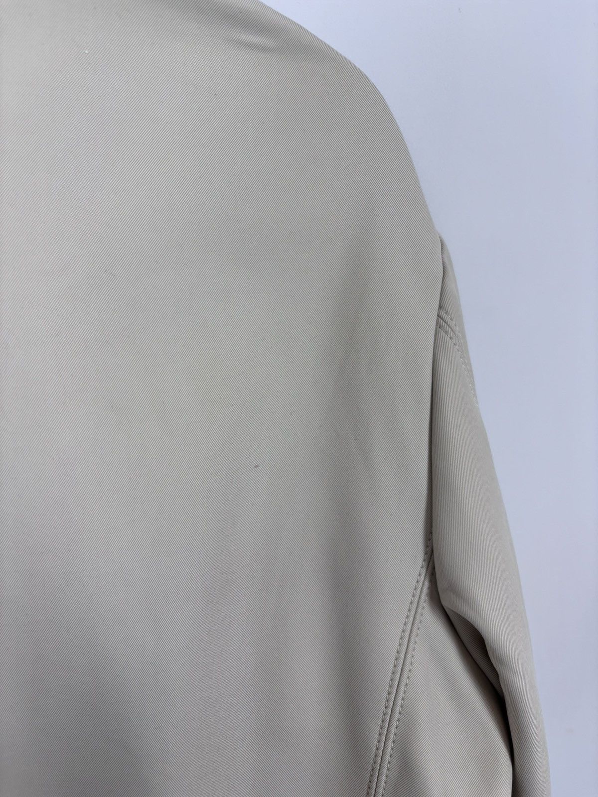 Alfred Dunhill Dunhill Men’s 2 in 1 Insulated Beige Collared Zip Up Jacket Size US M / EU 48-50 / 2 - 23 Thumbnail
