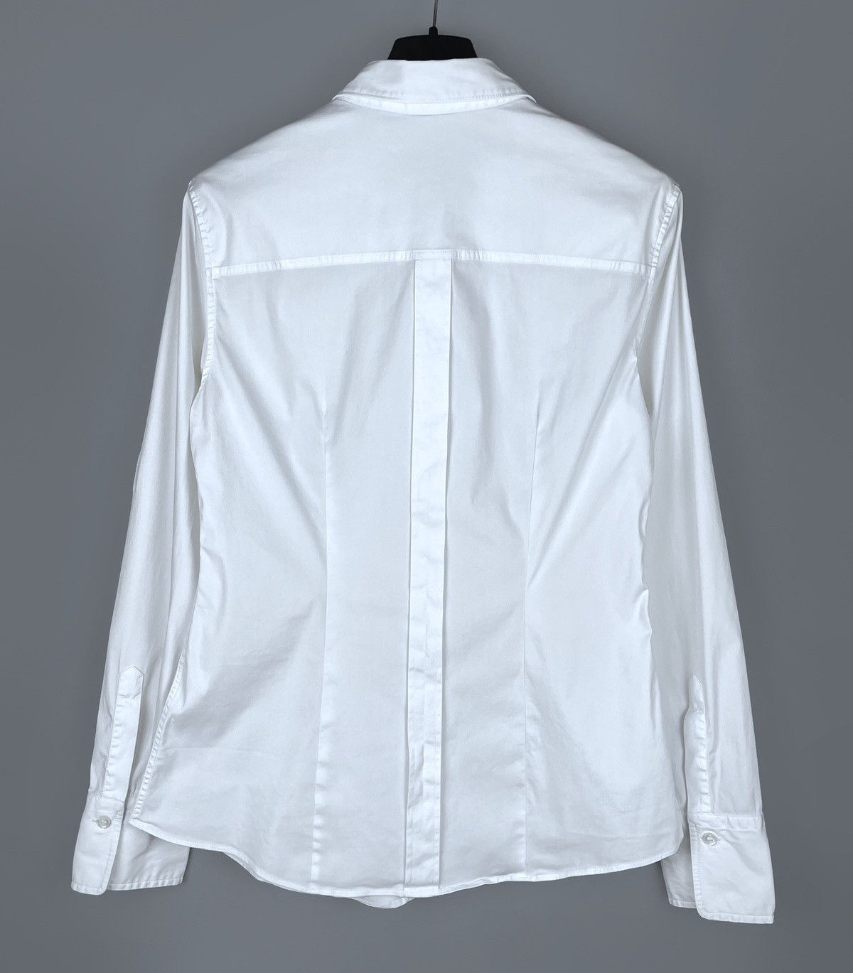 Brunello Cucinelli Brunello Cucinelli Classic Cotton Stretch LS Shirt Size L Size L / US 10 / IT 46 - 7 Thumbnail