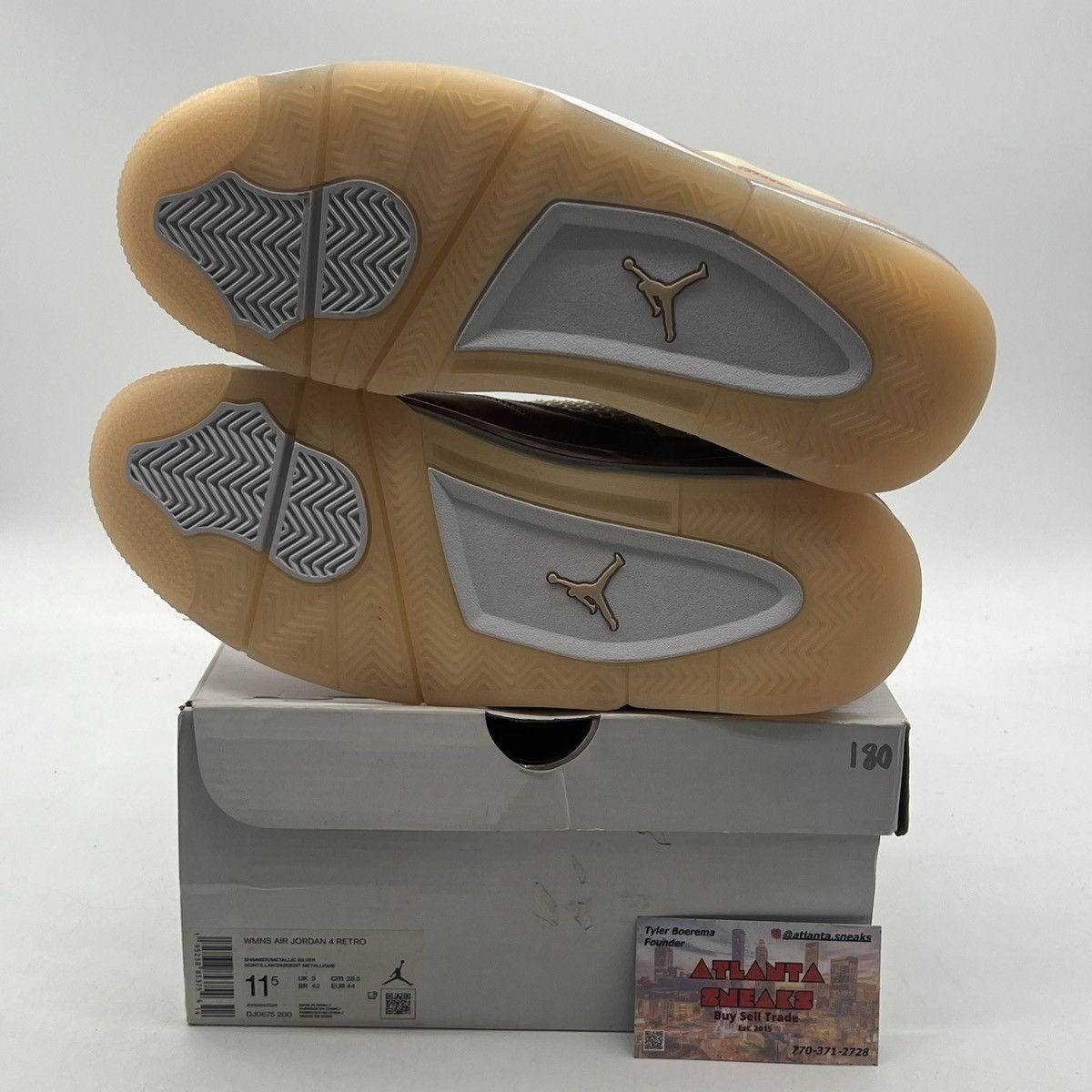 Jordan Brand Wmns air Jordan 4 shimmer Size US 11.5 / EU 44-45 - 9 Thumbnail