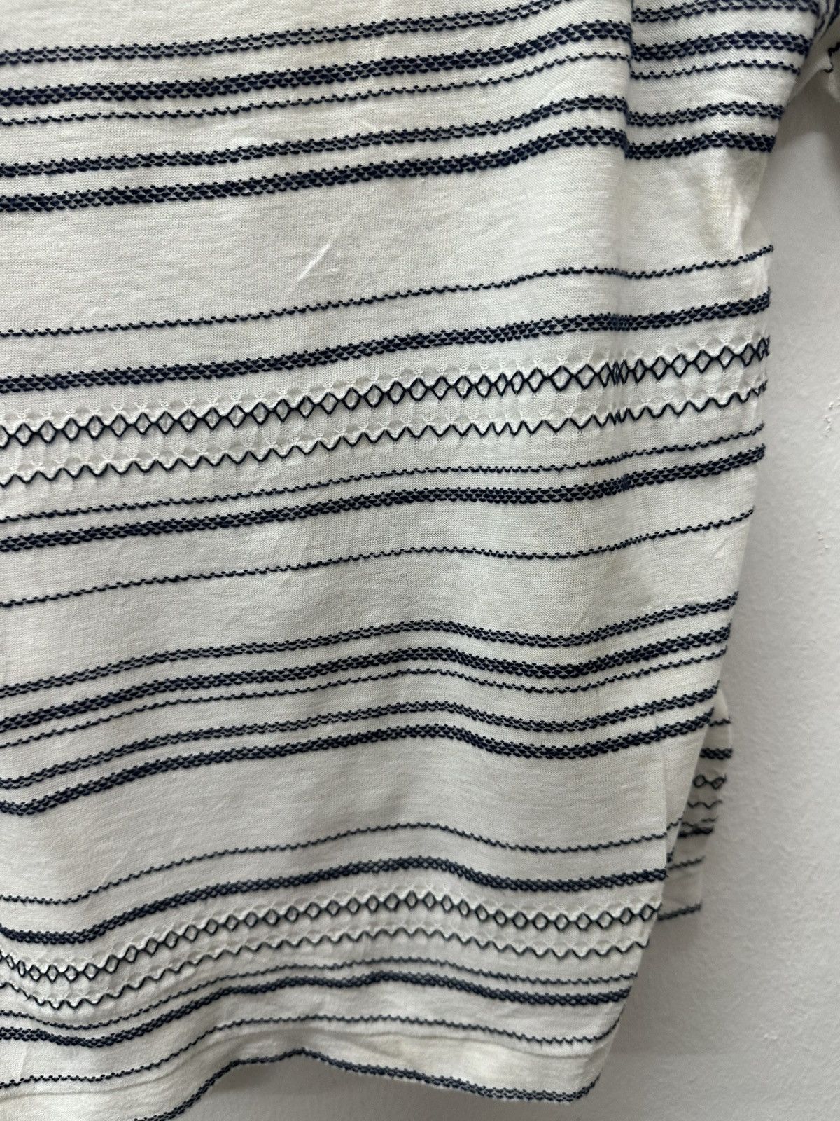 Issey Miyake Vintage IS Tsumori Chisato Issey Miyake Stripe Tee Size US S / EU 44-46 / 1 - 6 Thumbnail