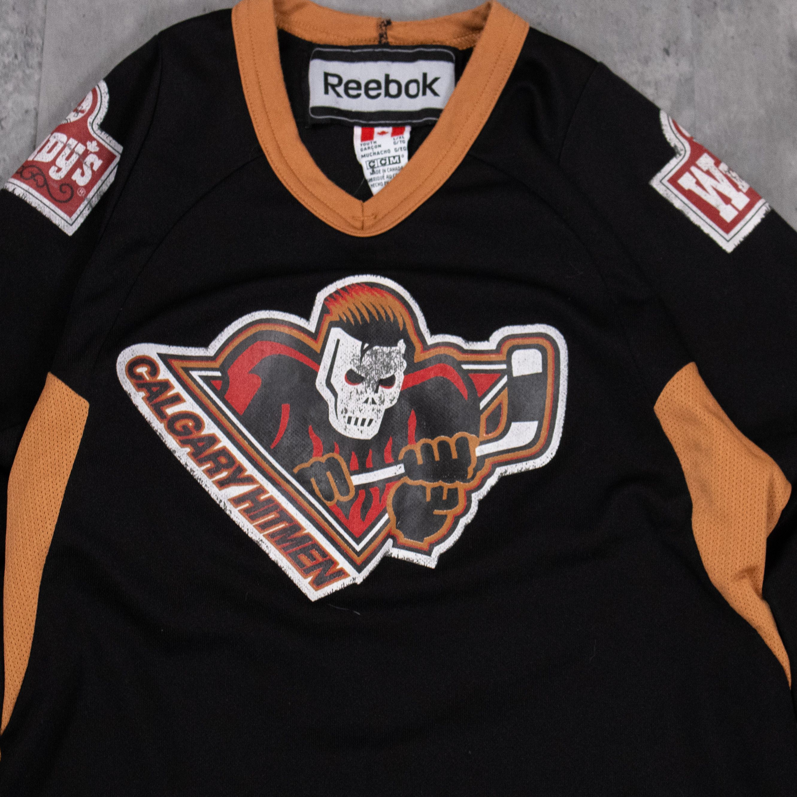 NHL Vintage VTG Y2K 00's 00's Reebok CCM Hitman Black Jersey Size US M / EU 48-50 / 2 - 3 Thumbnail