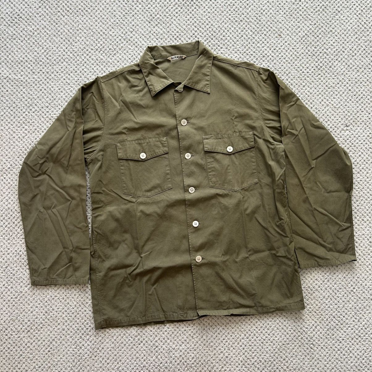 Auralee Cotton Overshirt Size US M / EU 48-50 / 2 - 1 Thumbnail