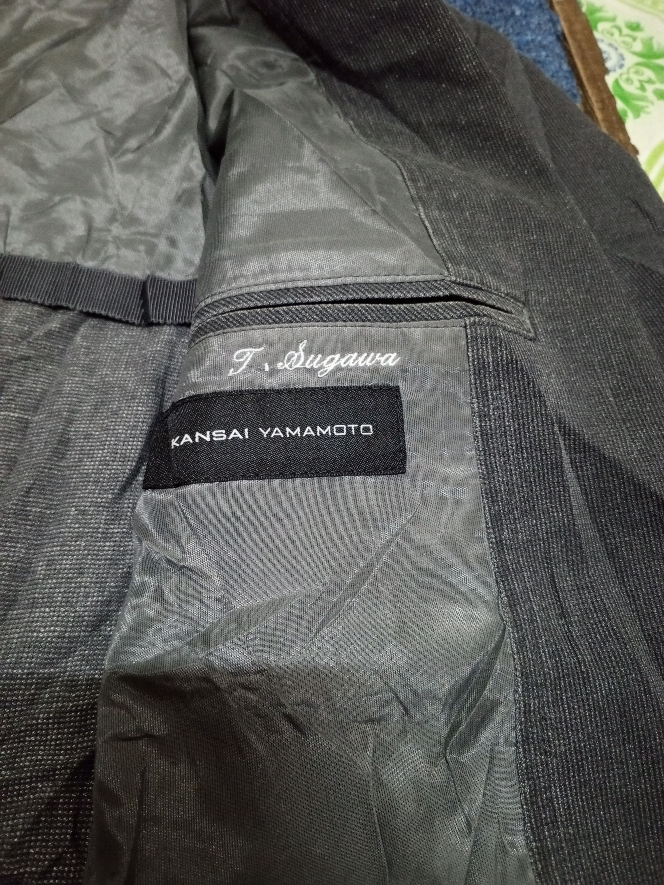 Kansai Yamamoto × Vintage KANSAI YAMAMOTO BLAZER Size 38L - 12 Thumbnail