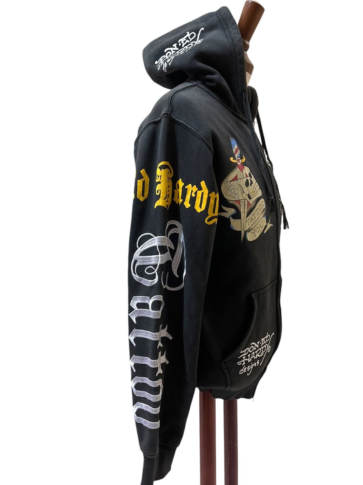 Ed Hardy Iconic Ed Hardy Embroidered Tatoo Los Angeles Hoodie Size US L / EU 52-54 / 3 - 17 Thumbnail