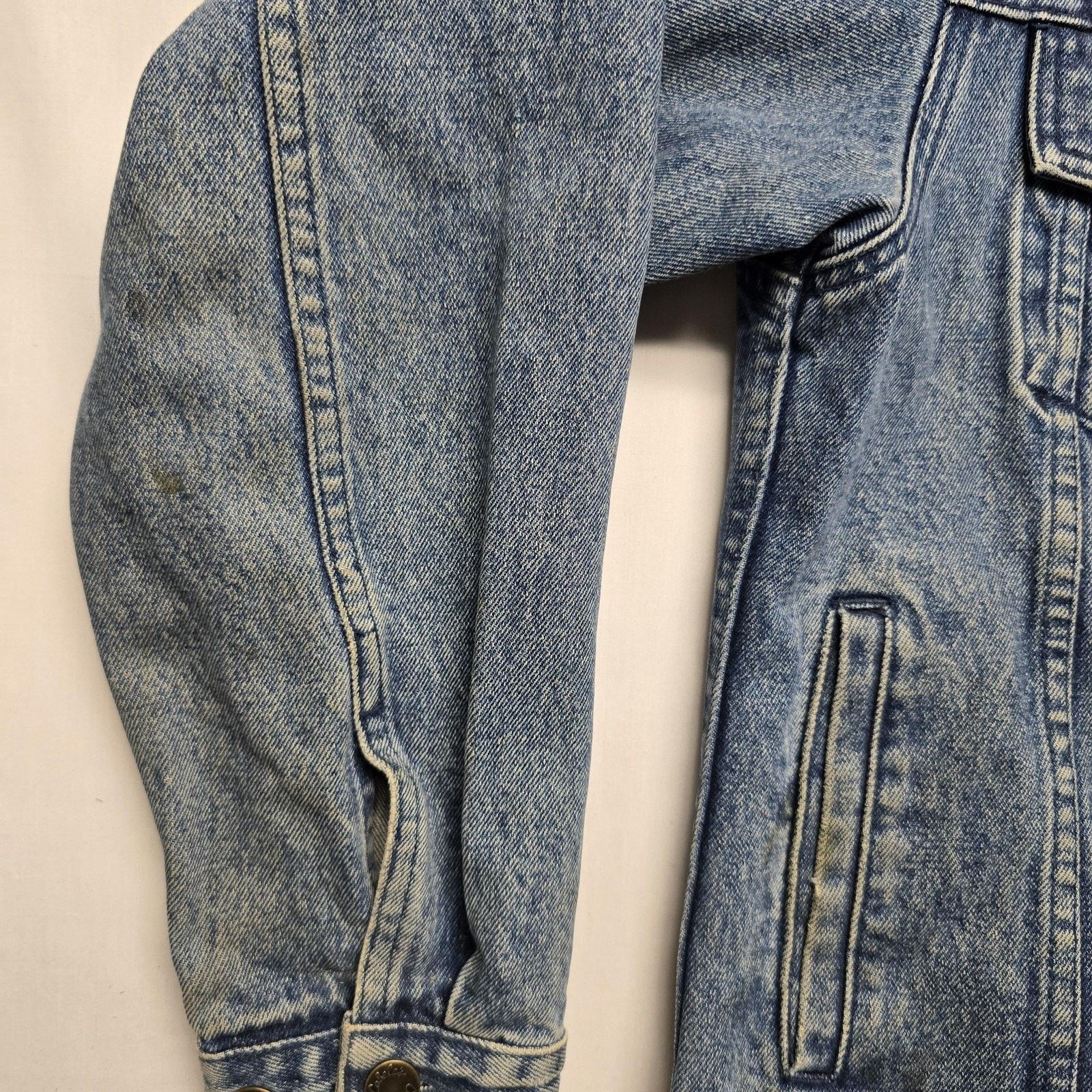 Vintage Vintage Cabela's Denim Jacket M Blue Trucker Button Front Size M / US 6-8 / IT 42-44 - 6 Thumbnail