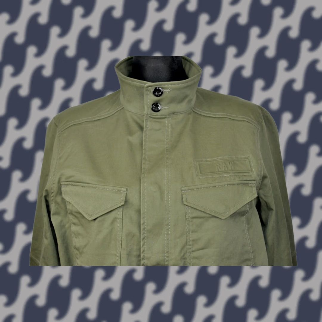 G-Star G-Star Raw Field Overshirt WMN Jacket Women Size M Green 97% Cotton 3% Elastane Zip Casual Vintage No Size M / US 6-8 / IT 42-44 - 1 Thumbnail