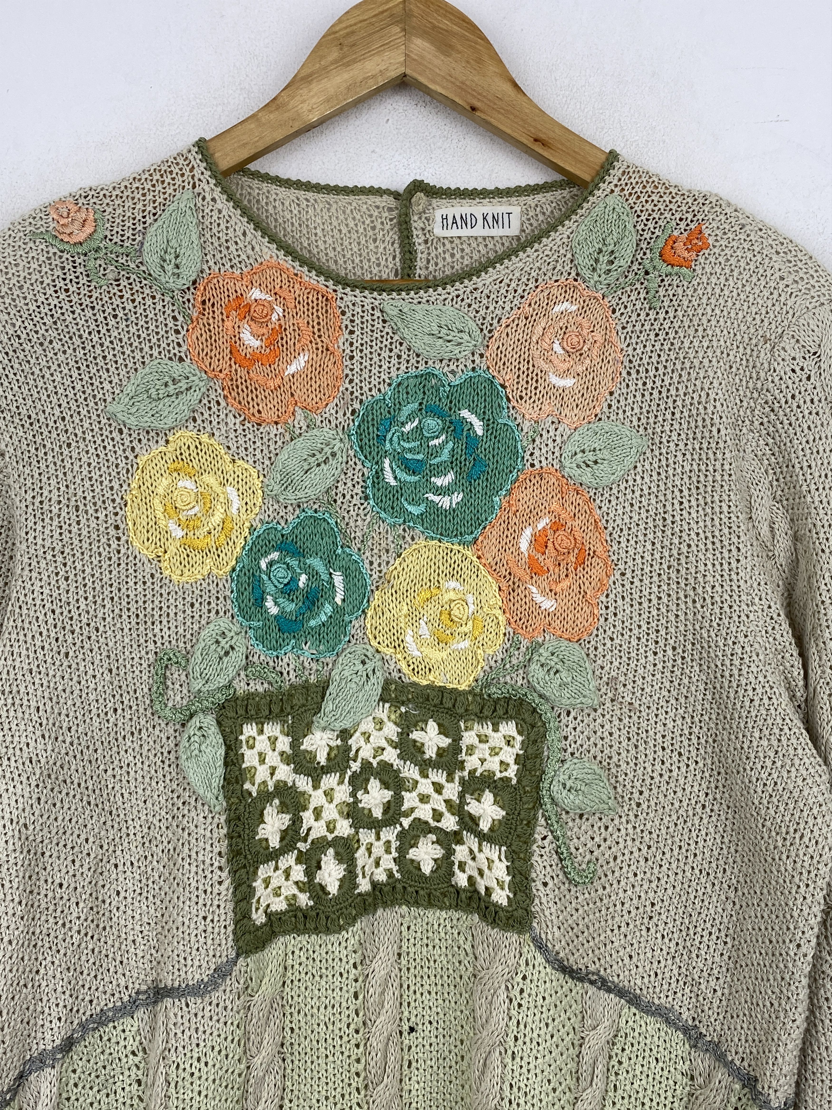 Handmade Vintage Japanese Brand Hand Made Knitwear J1887 Size US S / EU 44-46 / 1 - 11 Thumbnail