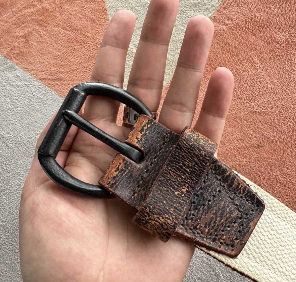 Denim & Supply Ralph Lauren Ralph Lauren Denim Supply RL Leather Belt K22 Size ONE SIZE - 8 Thumbnail