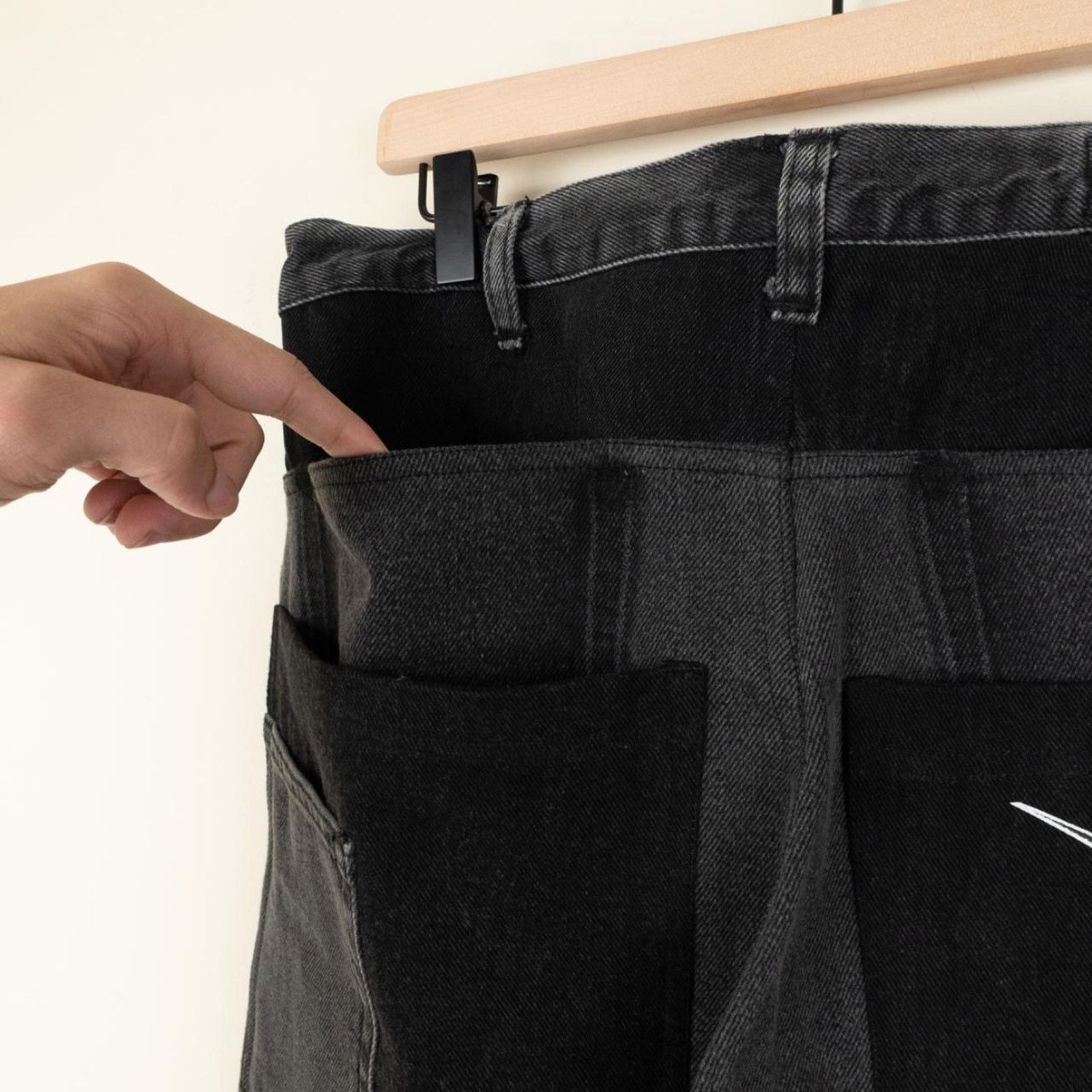 Levi's Reworked custom wide leg denim Size US 34 / EU 50 - 6 Thumbnail