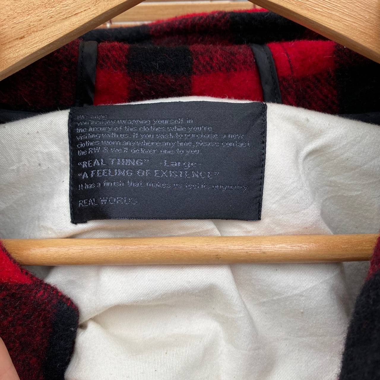 Filson × The Real McCoy's REALWORDS GOTHIC JAPANESE TARTANRED ARMY HOODIE FILSON STYLE Size US L / EU 52-54 / 3 - 10 Thumbnail