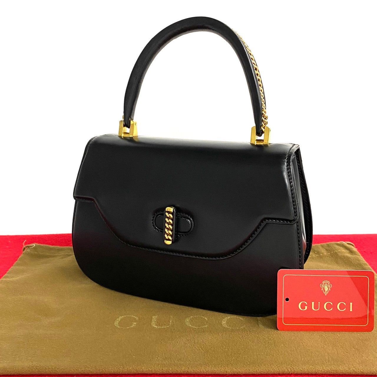 Gucci Gucci Handbag Black Vitello Size ONE SIZE - 1 Thumbnail