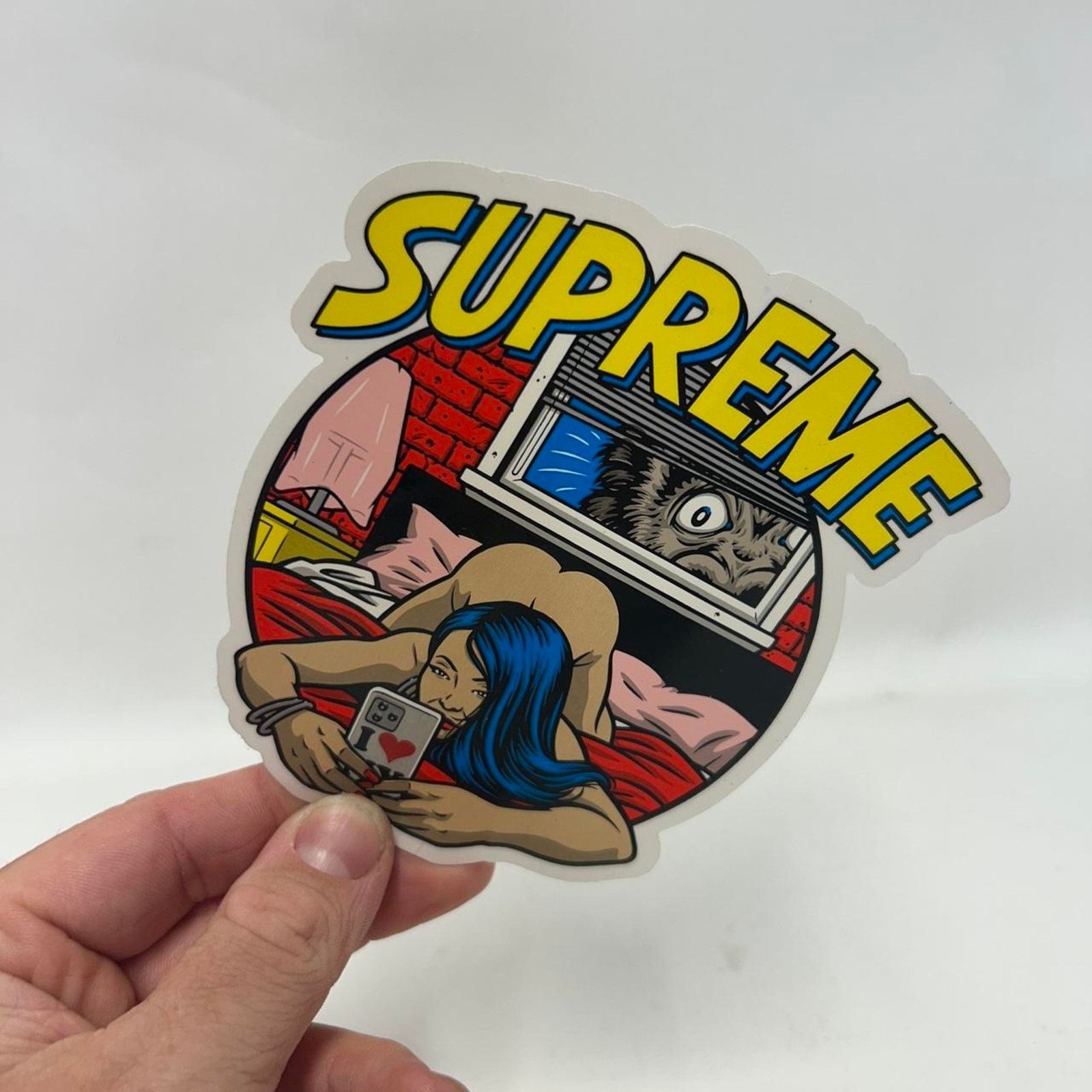 Supreme Blessed Wheat Paste Poster / Ad Sean Pablo | Grailed