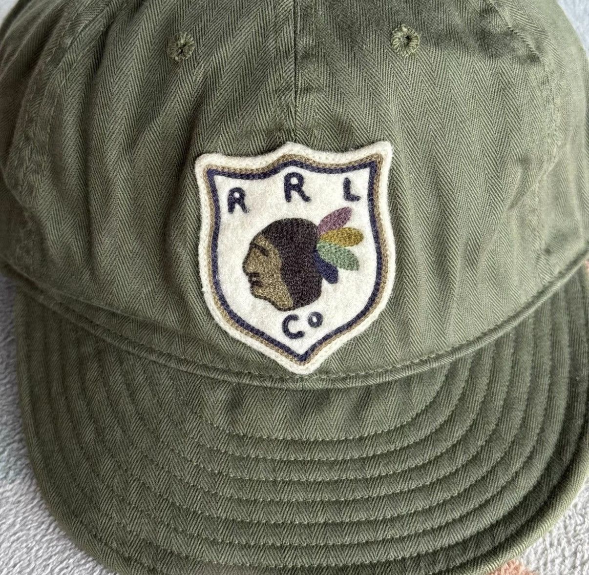 RRL Ralph Lauren RRL Ralph Lauren Military Baseball Cap K22 Size ONE SIZE - 2 Thumbnail