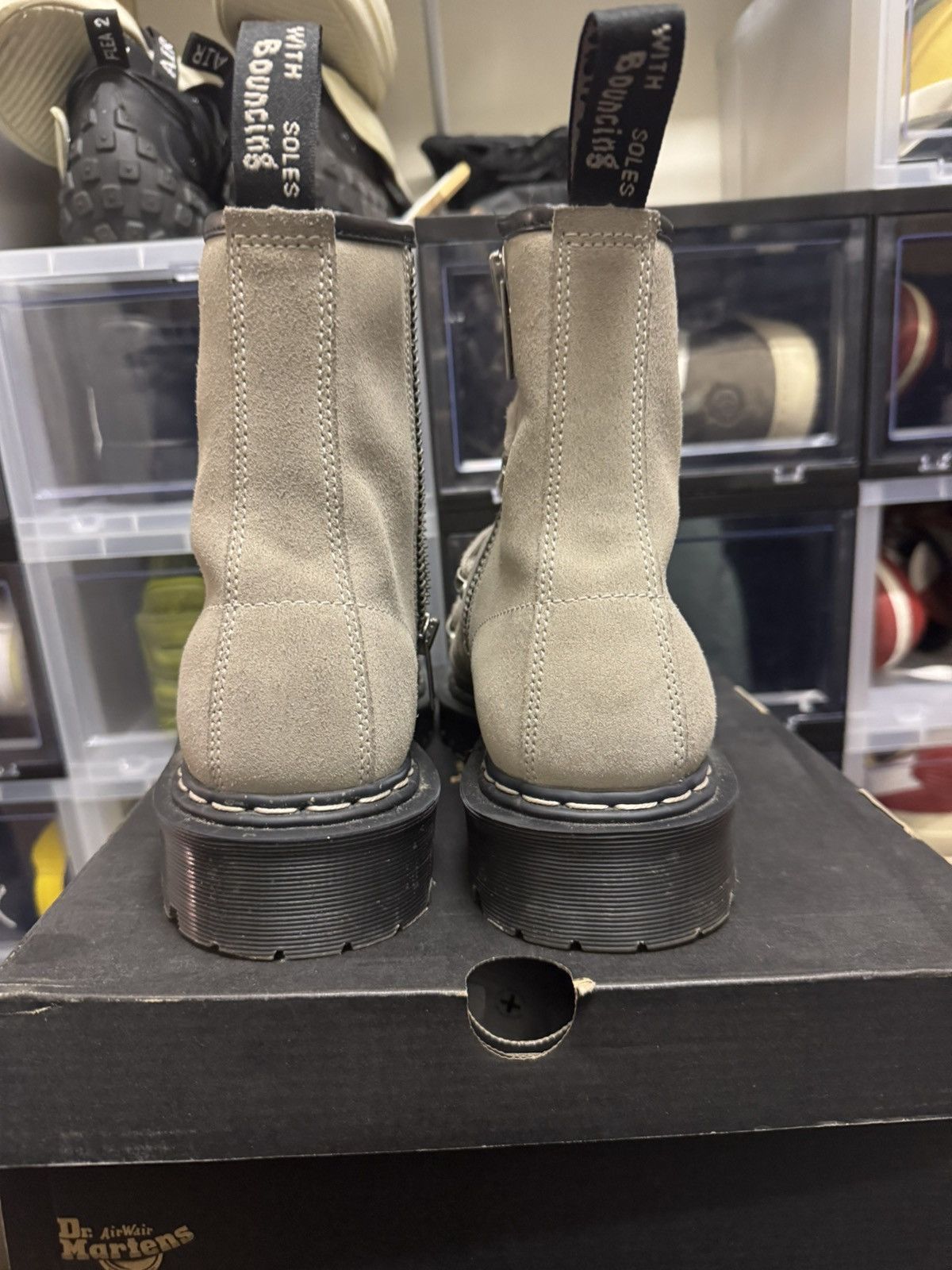 Dr. Martens × Rick Owens × Rick Owens Drkshdw Rick Owen x Dr. Martin Size US 13 / EU 46 - 4 Thumbnail