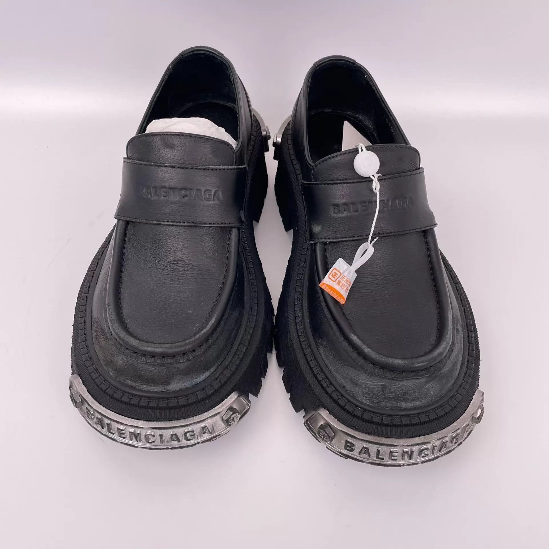 Balenciaga Balenciaga Thick Sole Sneakers Black 36 260325VXCSY03 Size US 5.5 / IT 35.5 - 1 Thumbnail