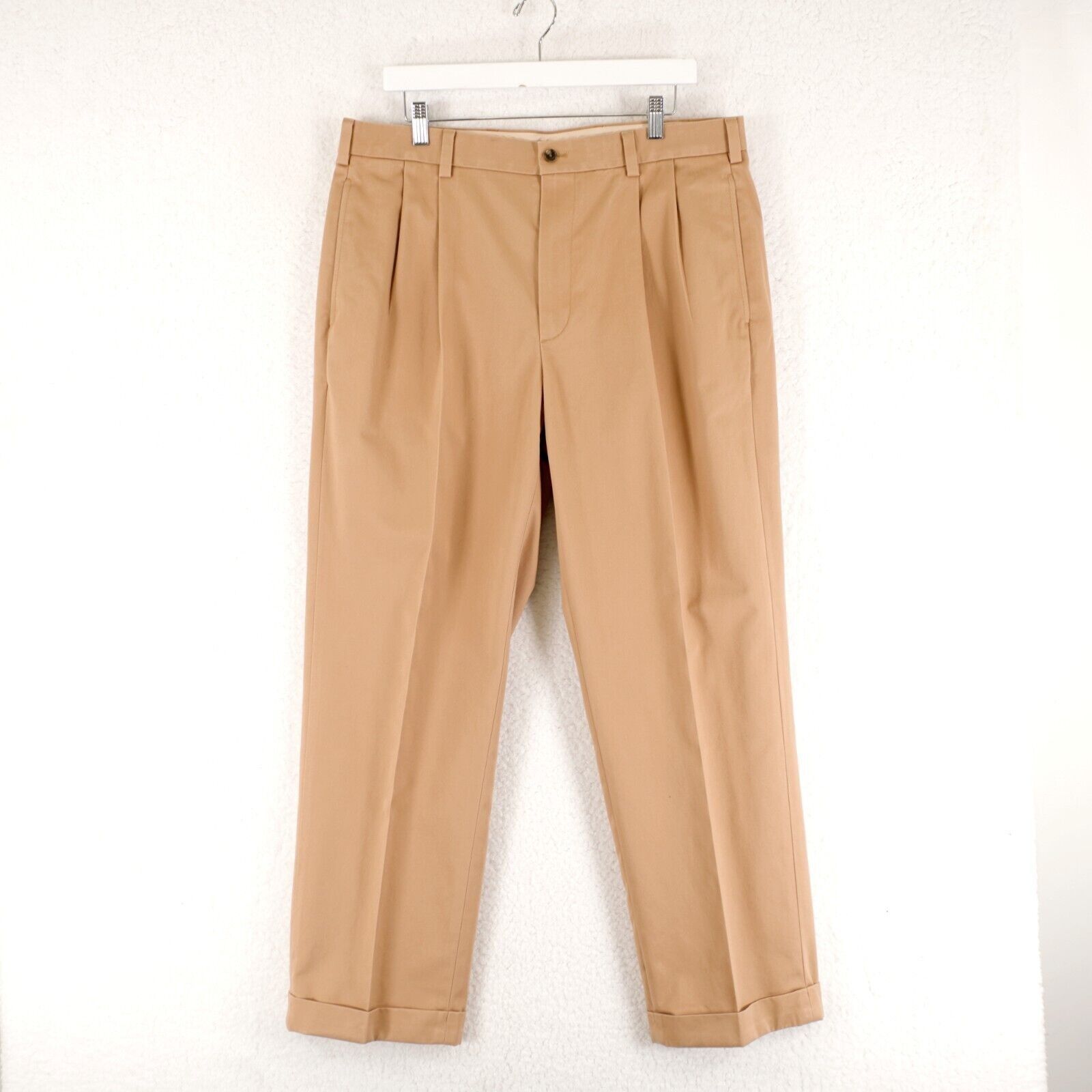 Brooks Brothers Brooks Brothers Advantage Chino Elliot Cotton Pleat Cuffed T Size US 36 / EU 52 - 1 Thumbnail