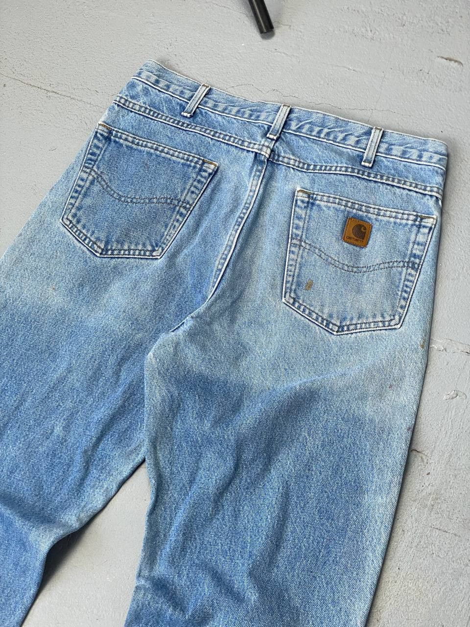 Carhartt × Vintage Distressed Denim Carhartt Painter baggy vintage jeans Size US 34 / EU 50 - 2 Thumbnail