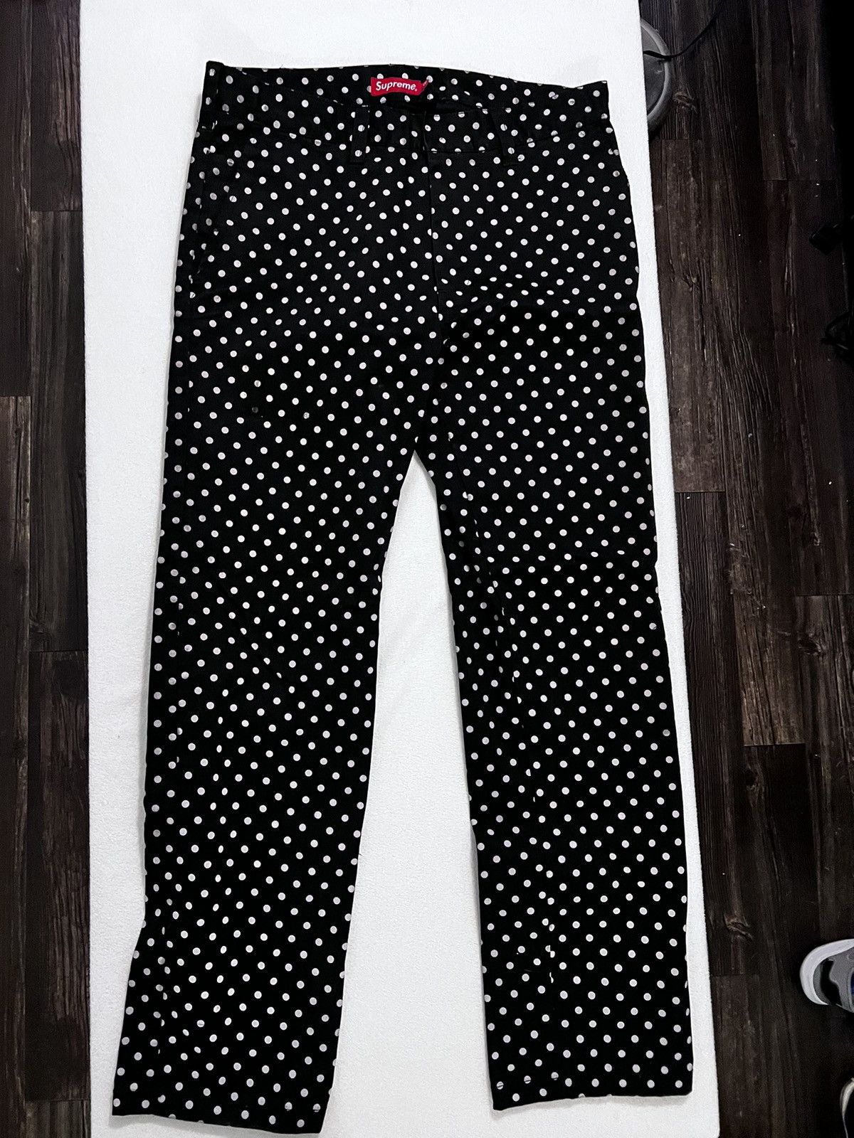 Supreme Supreme Polka dot pants Grailed