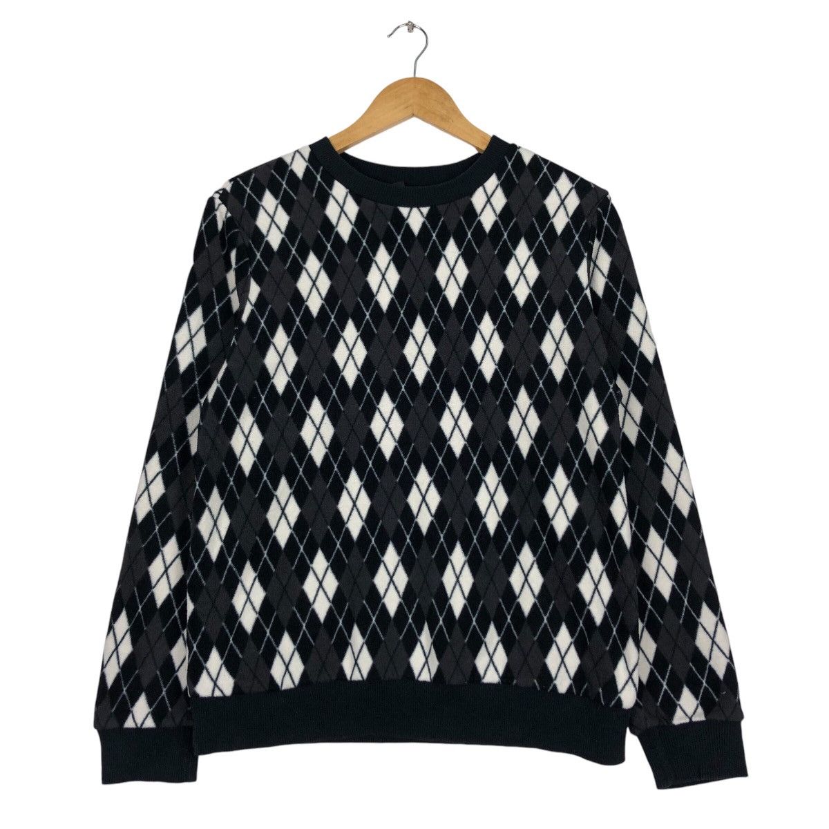 Japanese Brand × Uniqlo Vintage Abstract Design Sweatshirt Jumper Bandana Small Size US S / EU 44-46 / 1 - 1 Thumbnail